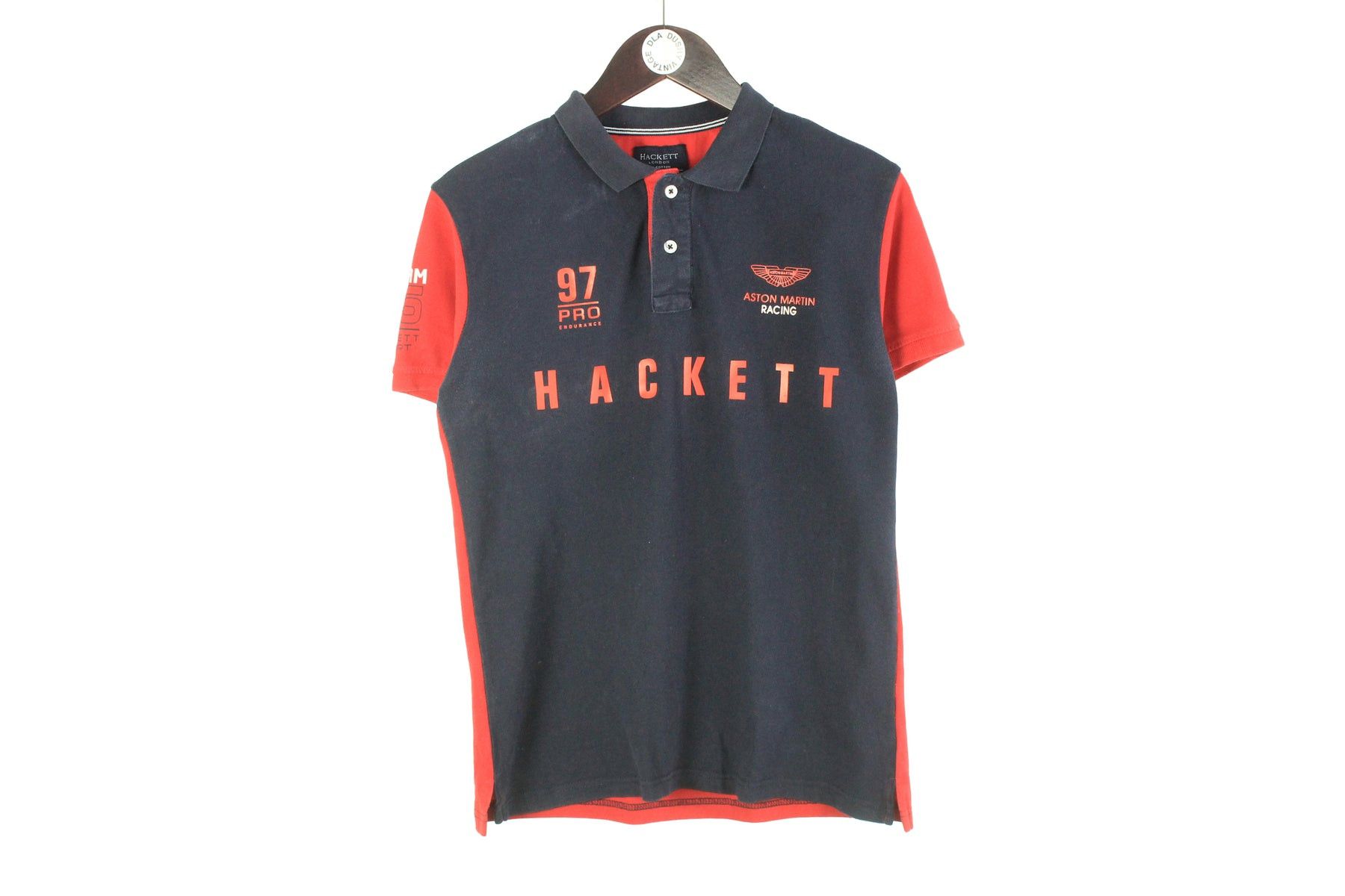 Hackett Hackett x Aston Martin Formula 1 Polo T-Shirt Small Size US S / EU 44-46 / 1 - 1 Thumbnail