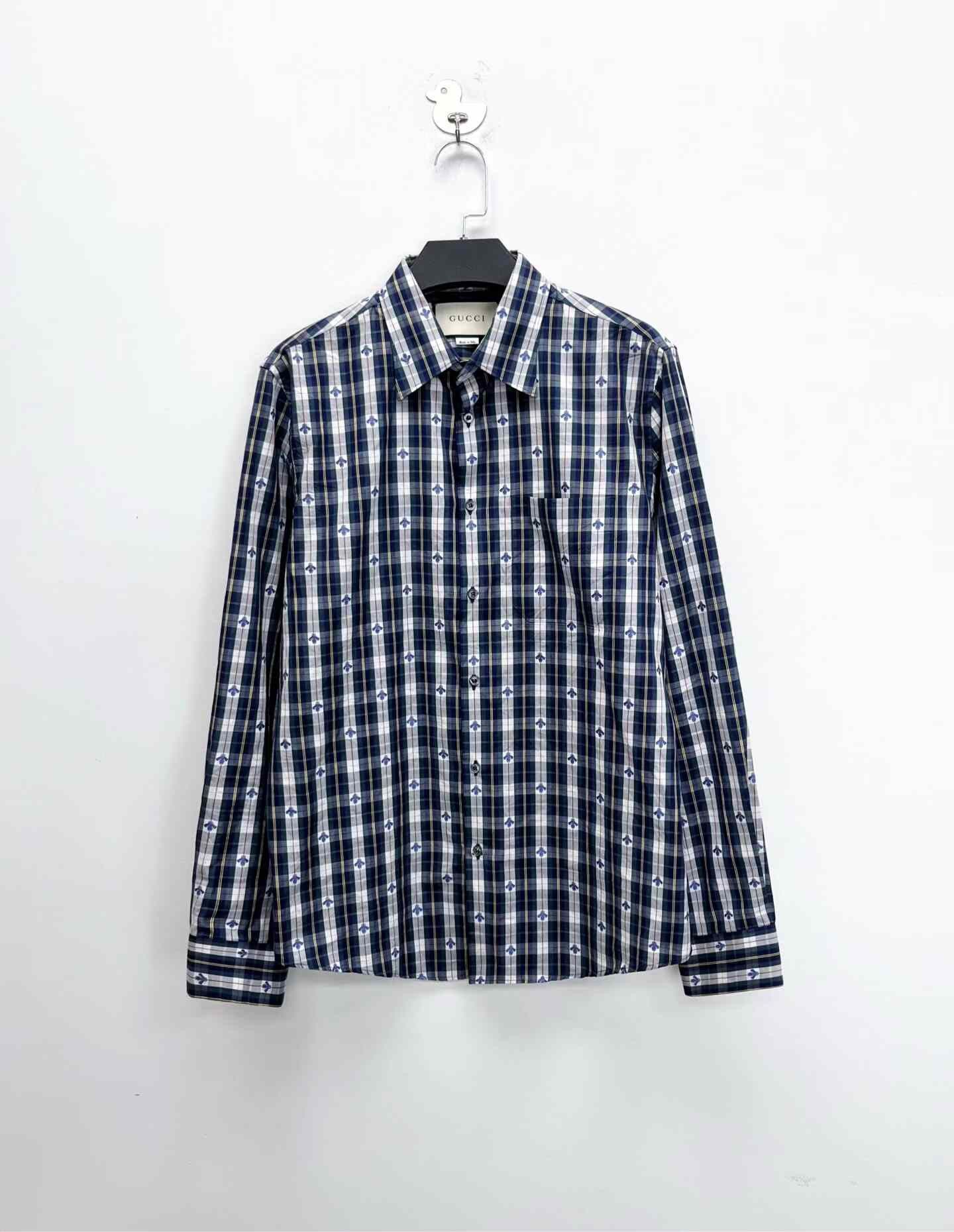 Gucci Gucci Retro Plaid Multi Shirt 39 Men Size US M / EU 48-50 / 2 - 1 Thumbnail