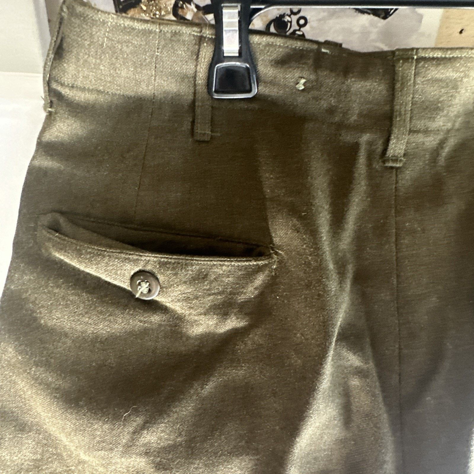& Other Stories 1953 Korean War Wool M-1951 M51 Trousers Pants Size W 32 L29 Size US 38 / EU 54 - 8 Thumbnail