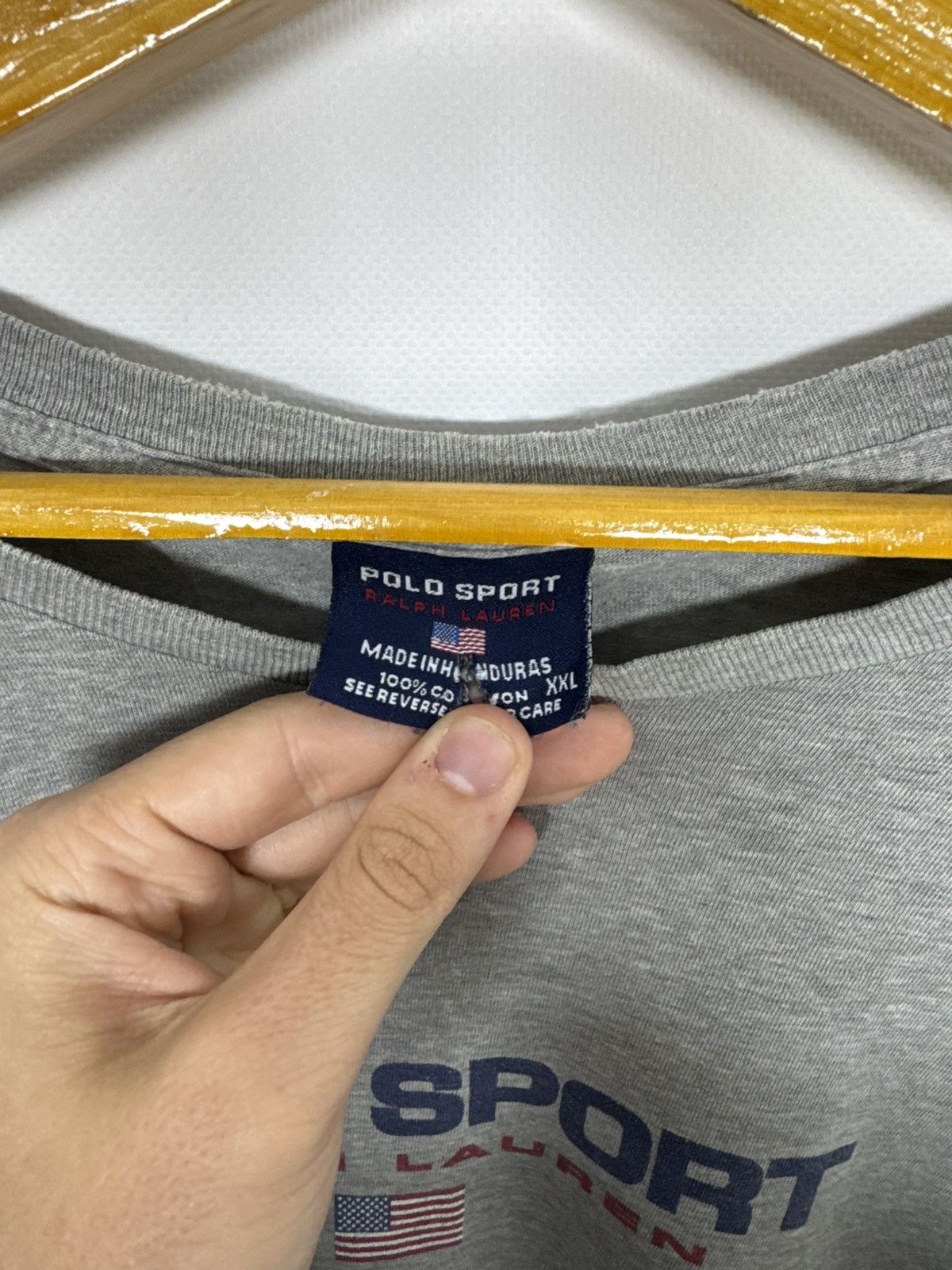 Polo Ralph Lauren Vintage 90s Polo Sport Ralph Lauren t shirt Size US XXL / EU 58 / 5 - 14 Thumbnail