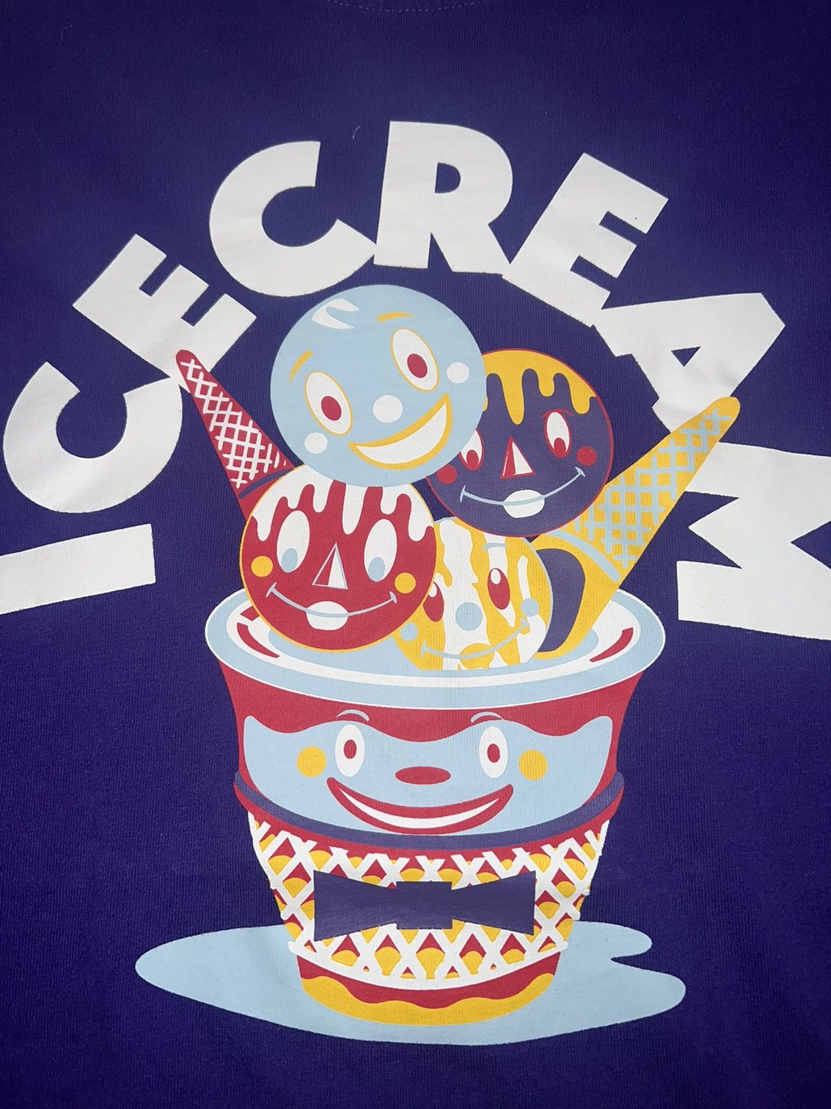 Billionaire Boys Club × Icecream Ice Cream Purple S/S Graphic Tee Size US S / EU 44-46 / 1 - 2 Thumbnail