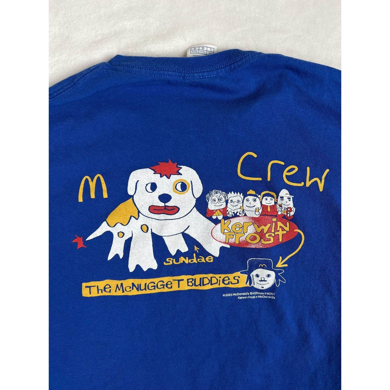 Other McDonalds Kerwin Frost T-Shirt Mens M/L Blue McNugget Buddie Size US M / EU 48-50 / 2 - 7 Thumbnail