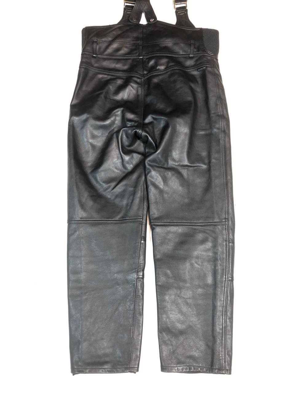 Leather Classic Gear Racing Moto Biker Leather Pants Vintage Size US 37 - 8 Thumbnail