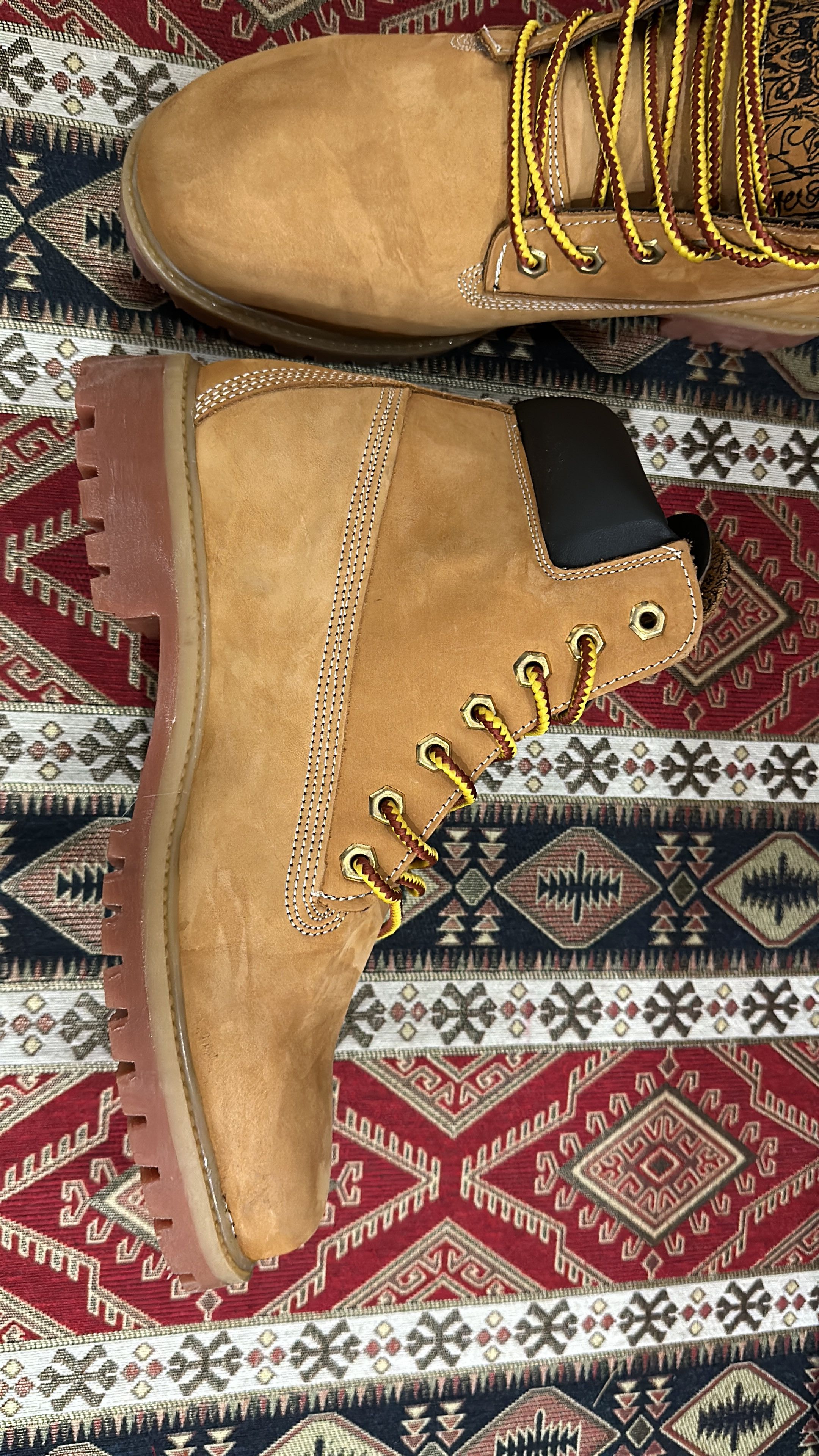 Derschutze Derschütze "yasmin v3" Boots Size 45 Timberland Style Size US 11 / EU 44 - 10 Thumbnail