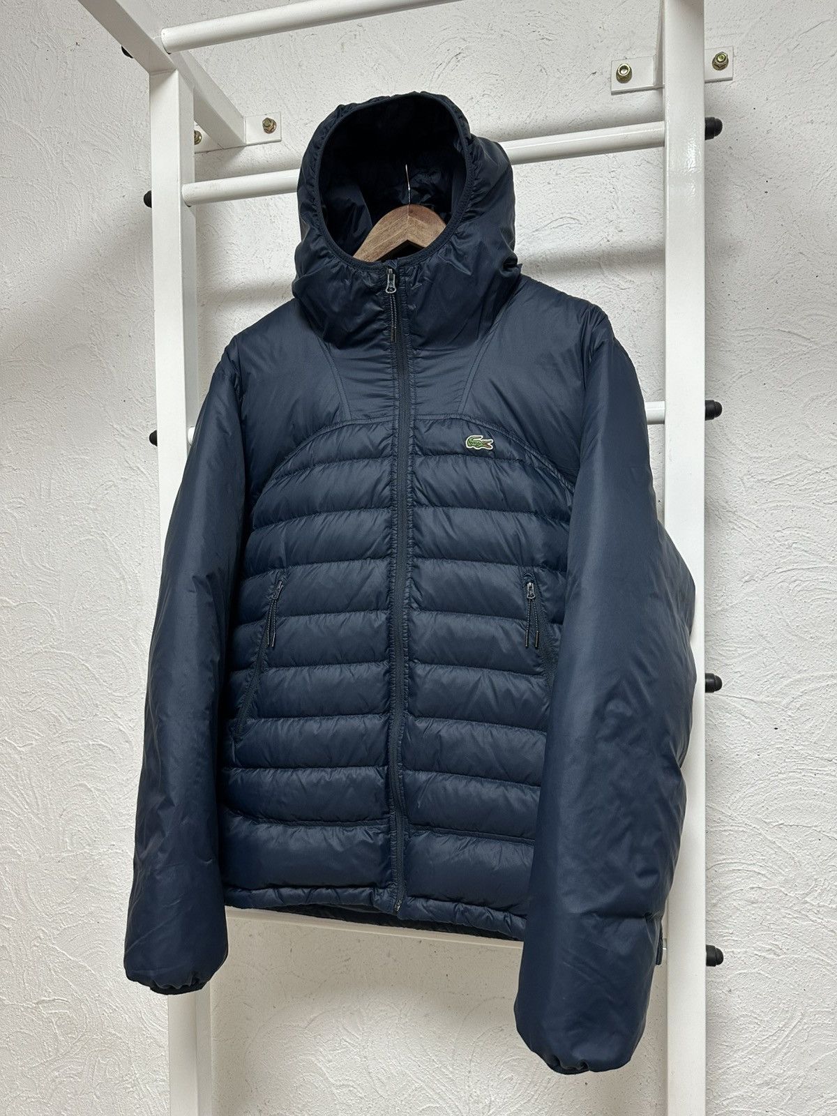 Lacoste Lacoste Men’s Down Jacket Size XL Puffer Coat Size US XL / EU 56 / 4 - 3 Thumbnail