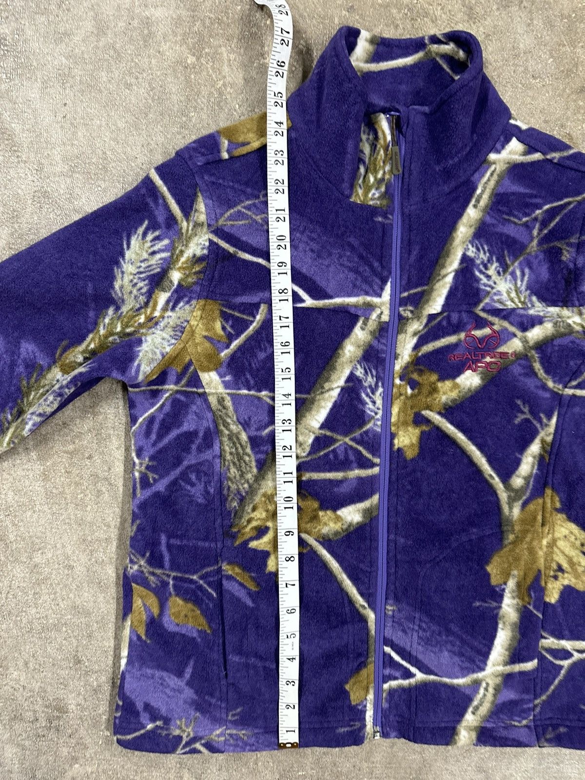 Realtree Crazy Y2K Realtree Camo Purple Fleece Jacket Size M / US 6-8 / IT 42-44 - 10 Thumbnail