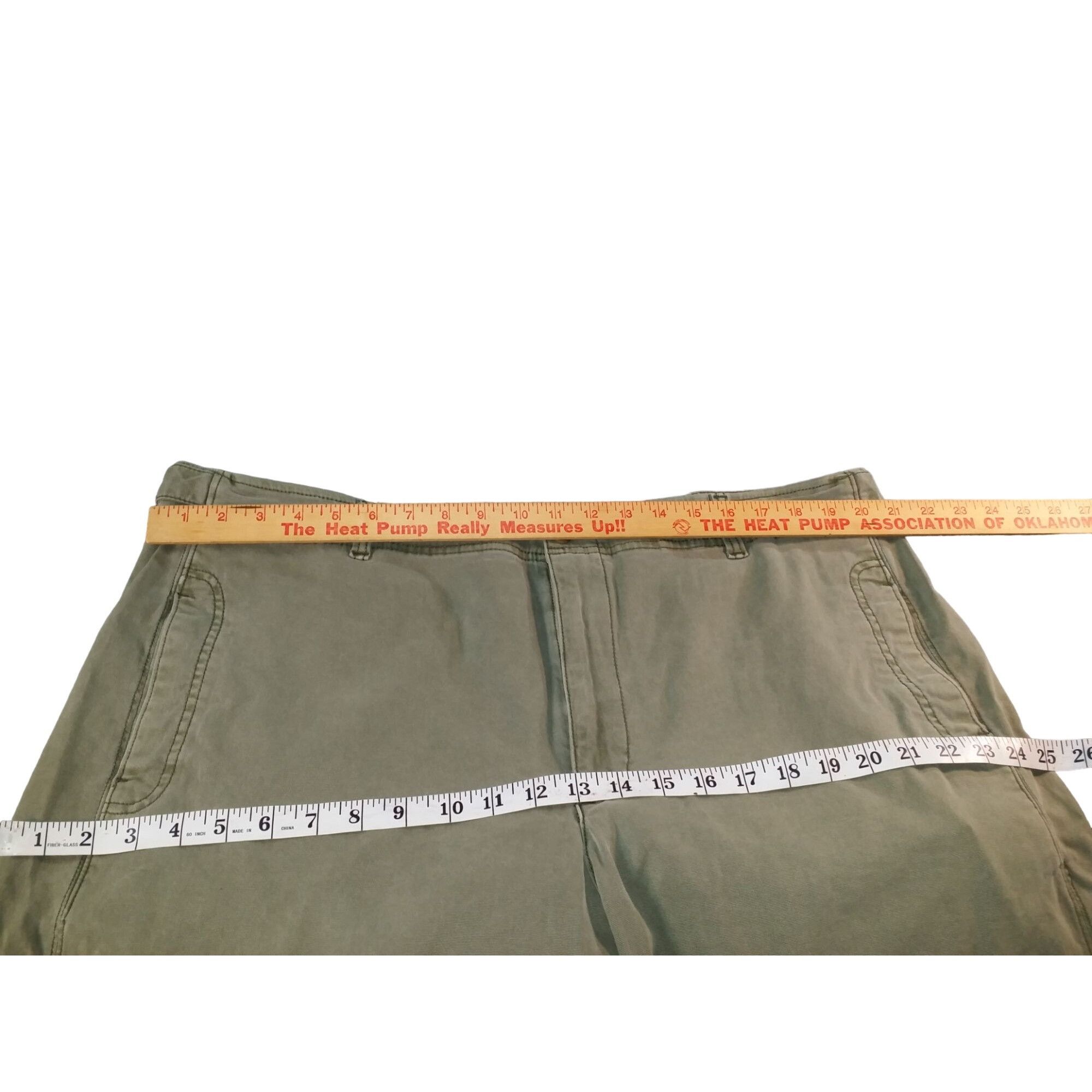 Old Navy Old Navy Cargo Pants Men Sz XXL Army Green Cuffed Hem Everyd Size US 40 / EU 56 - 2 Thumbnail