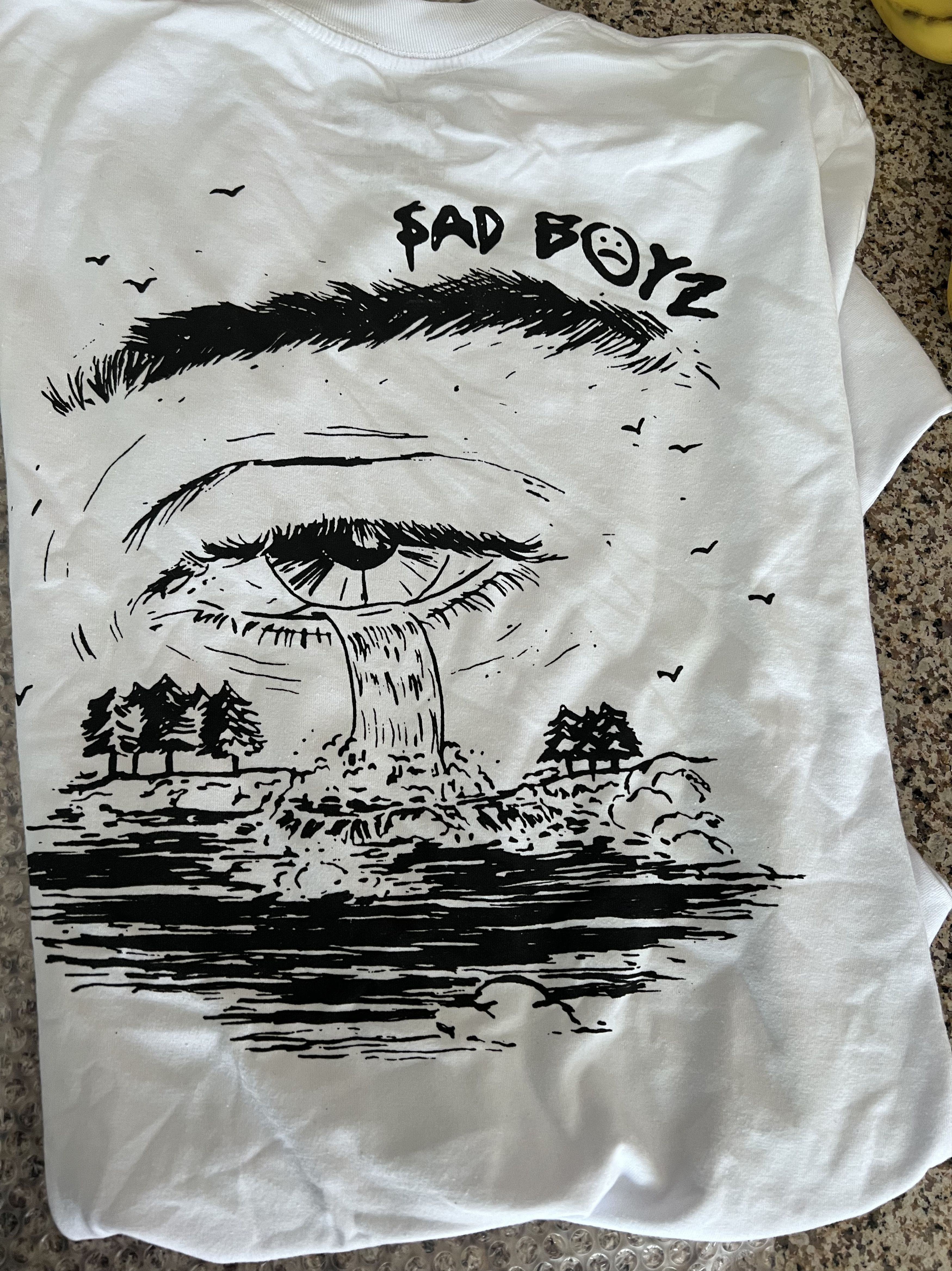 Sad Boys SAD BOYZ 4 Life White T-Shirt Size XL New Sadboyz Junior H Size US XL / EU 56 / 4 - 5 Thumbnail