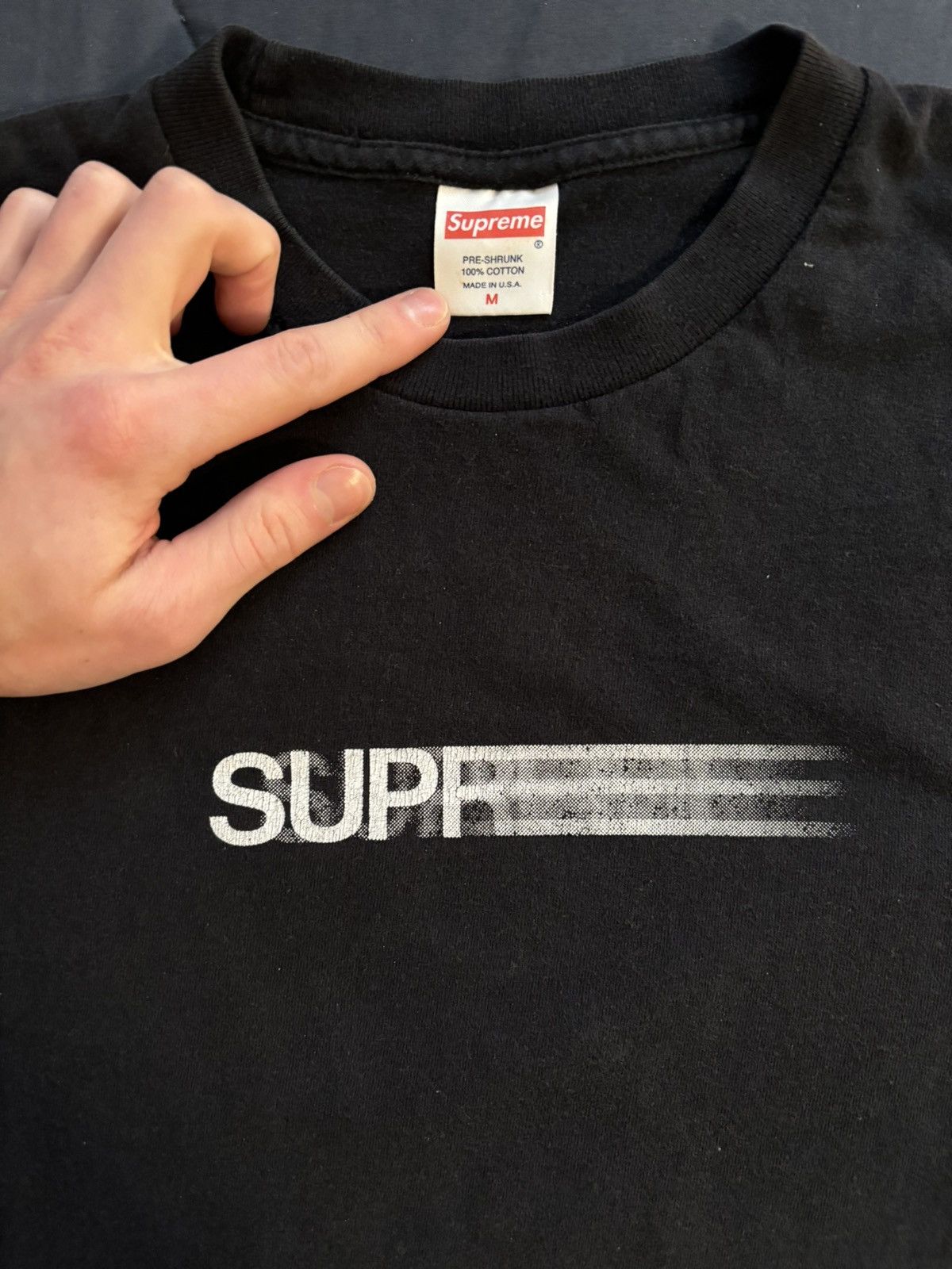 Supreme Supreme Motion Logo Tee Size US M / EU 48-50 / 2 - 2 Thumbnail