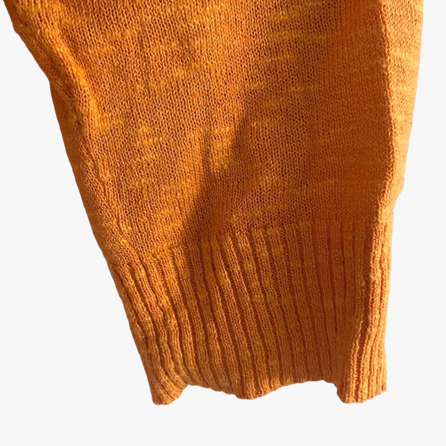 Eileen Fisher Eileen Fisher Cardigan Women Petite Medium Orange Linen Blend Long Sleeve Pockets Size M / US 6-8 / IT 42-44 - 6 Thumbnail