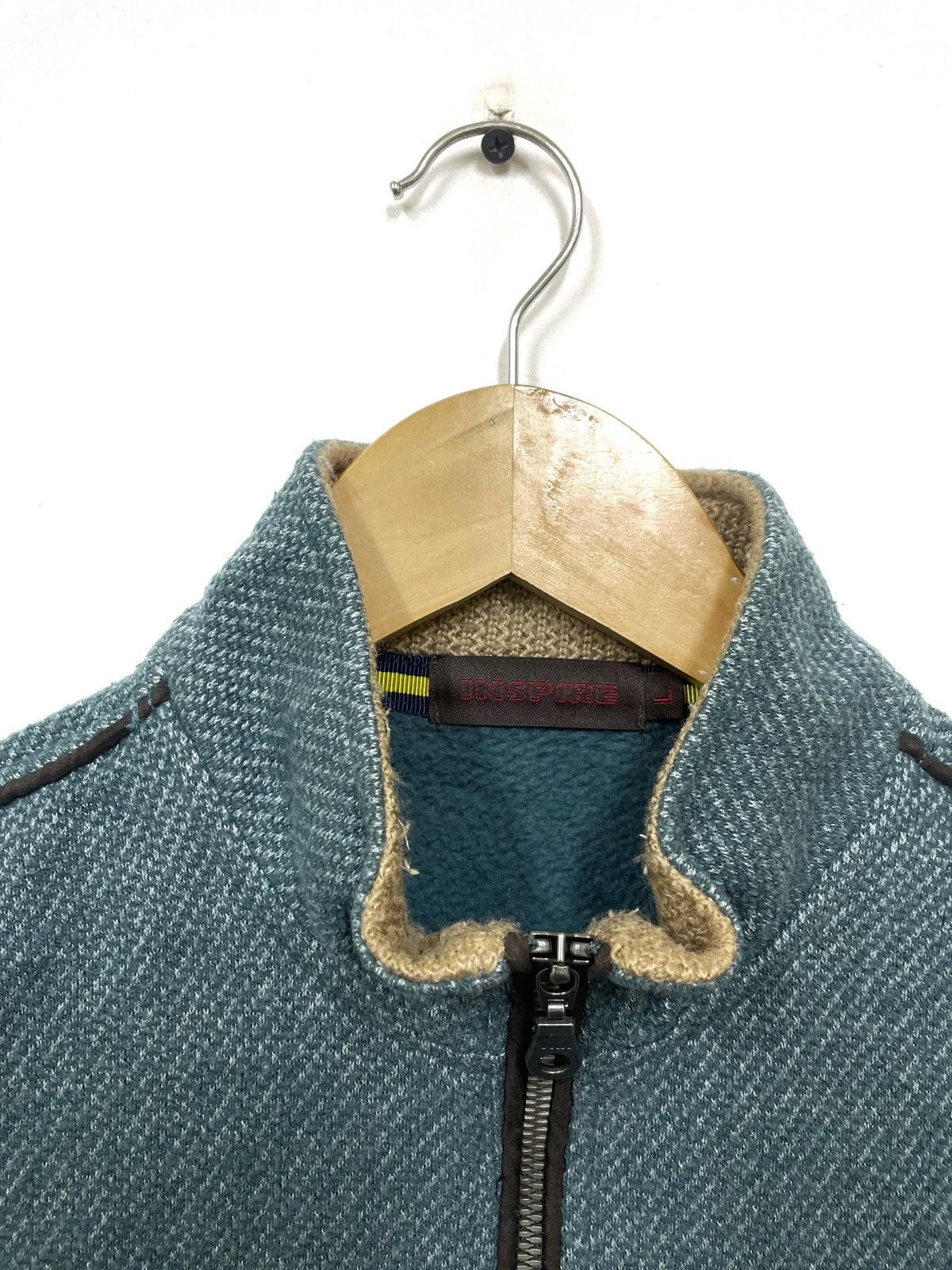 Japanese Brand × Vintage Vintage 90s halfzip Inspire Size US M / EU 48-50 / 2 - 3 Thumbnail