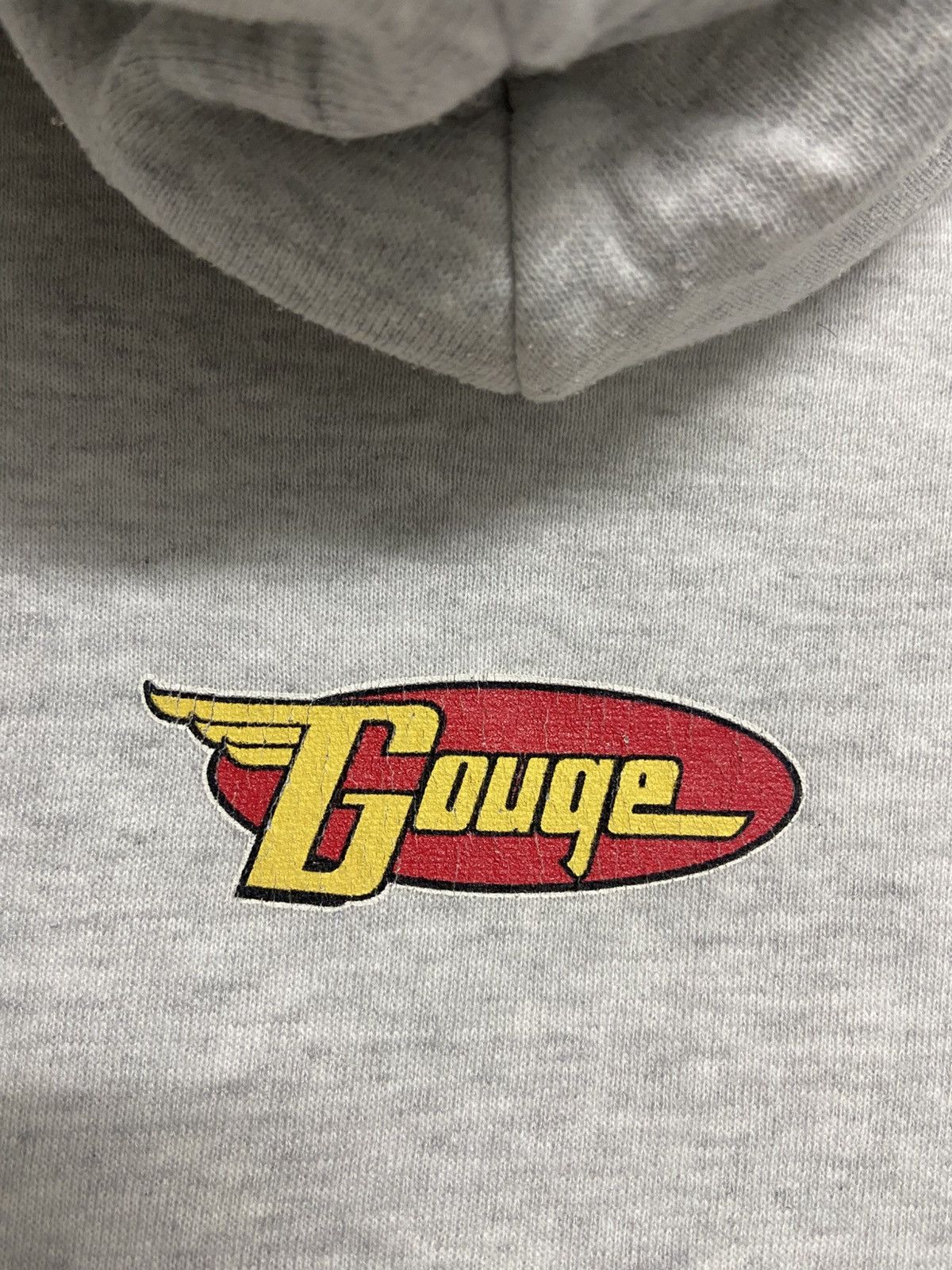 Vintage Vintage GOUGE Skateboard Hoodie Made in USA Size US L / EU 52-54 / 3 - 4 Thumbnail