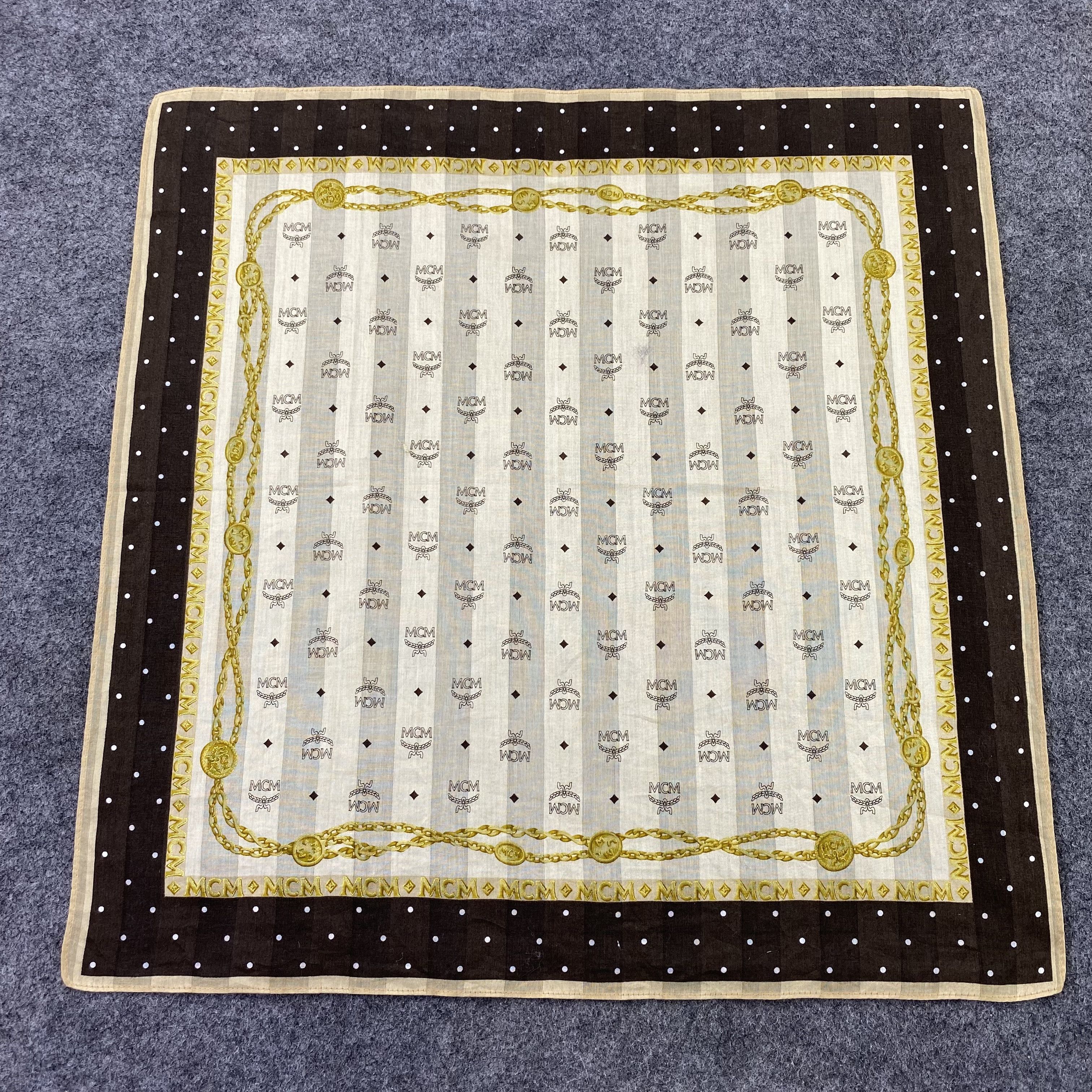 MCM MCM Handkerchief / Bandana / Neckerchief-B1017 Size ONE SIZE - 3 Thumbnail