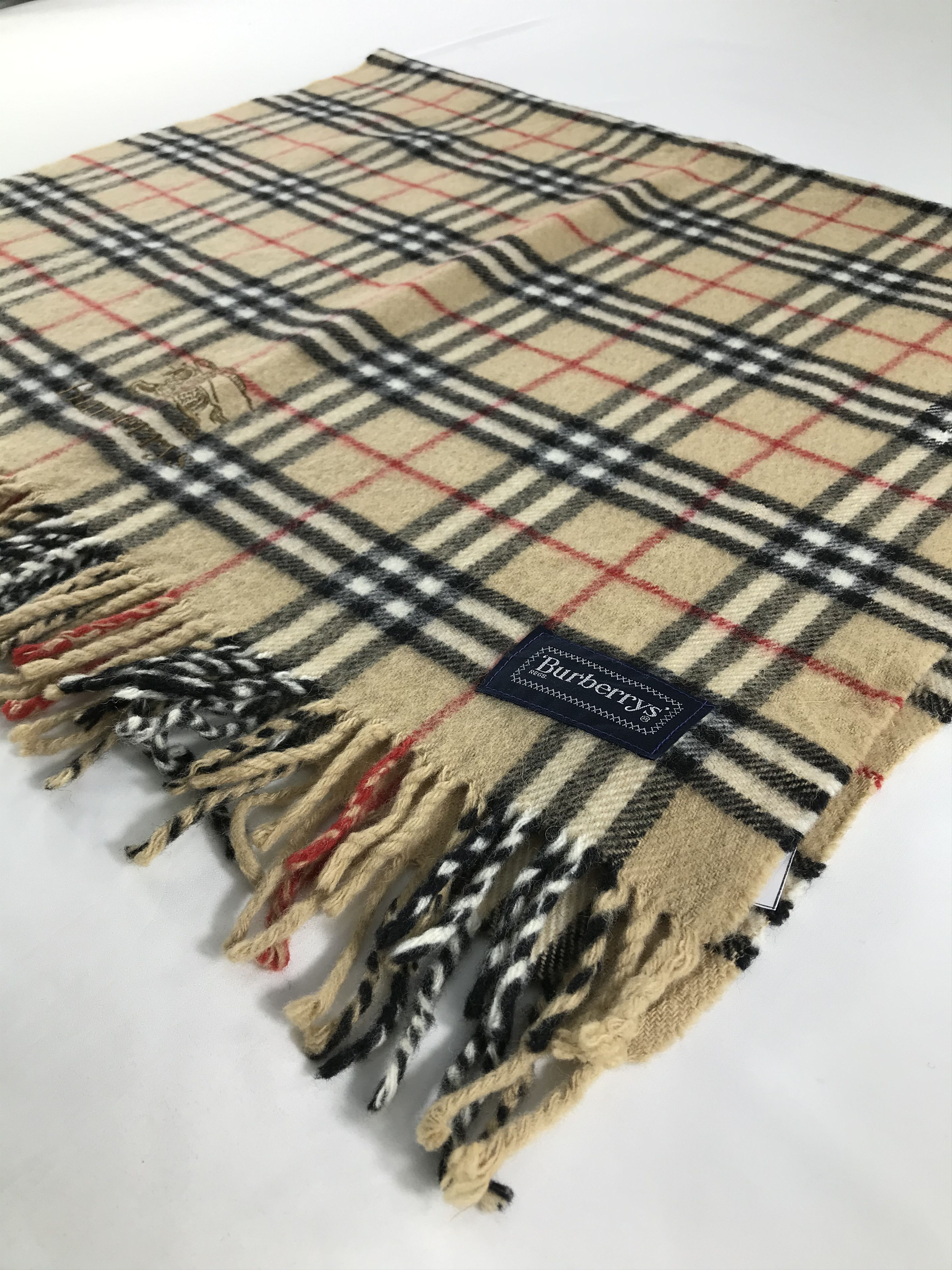 Burberry Vintage Burberry Scarf/Muffler/Neckwear MF963 Size ONE SIZE - 2 Thumbnail