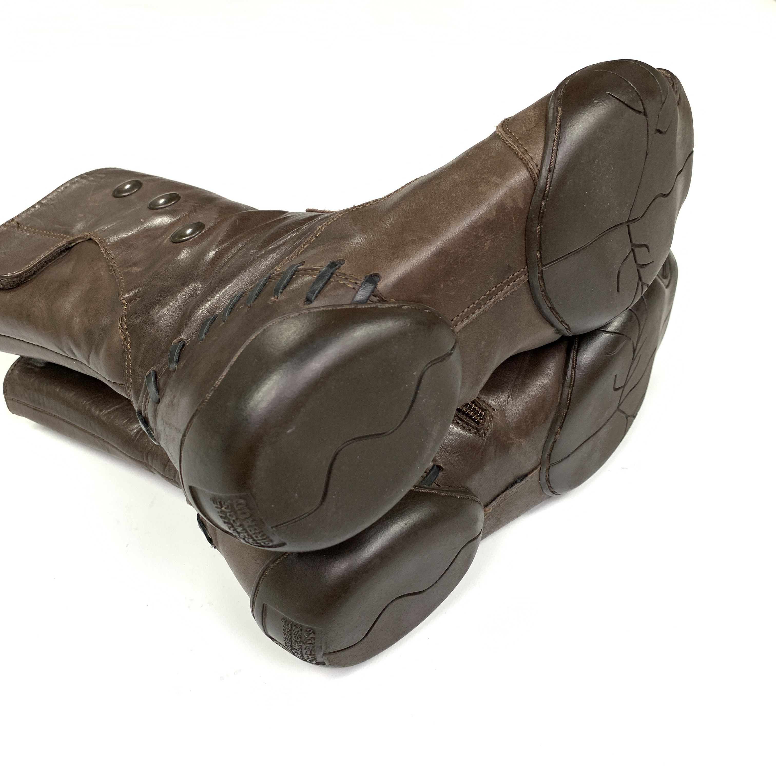 Marithe + Francois Girbaud 00's Leather Zip Up Boots Size US 8 / IT 38 - 11 Thumbnail