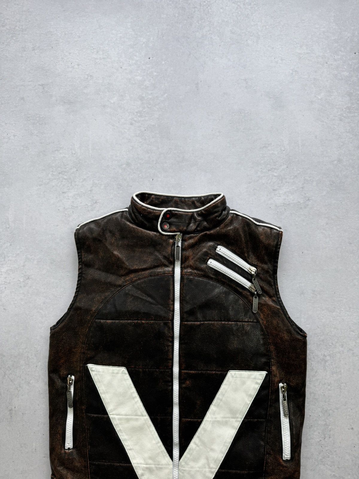 Versace Versace Young 8 Years Rusty Vintage Vests Y2K Size XXS Size US XS / EU 42 / 0 - 4 Thumbnail