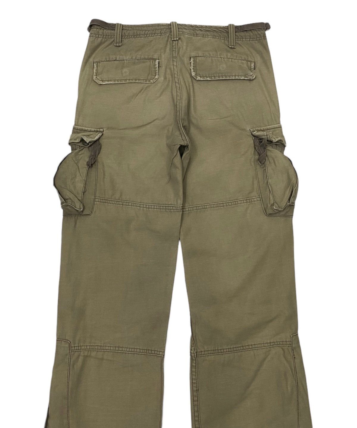 20471120 🔥FLARE CARGO PANTS MULTI POCKET JUNGLE STORM FLARE CARGO Size US 32 / EU 48 - 6 Thumbnail