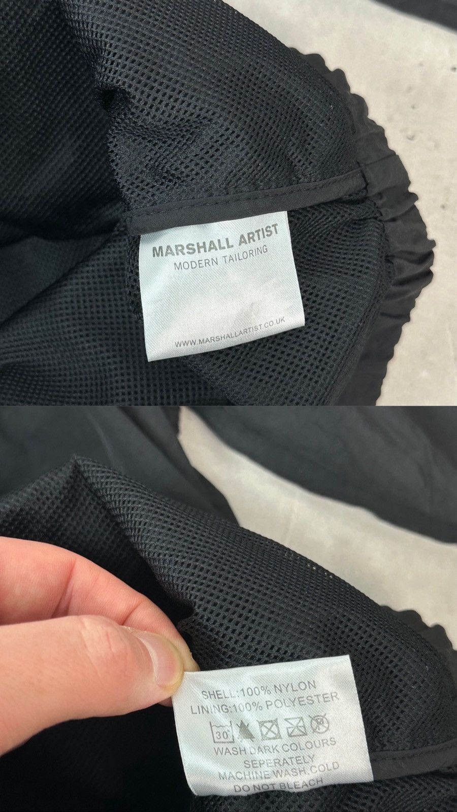 Marshall Artist Marshall Artist Black Nylon Zipper Pockets Hooded Jacket Size US M / EU 48-50 / 2 - 13 Thumbnail