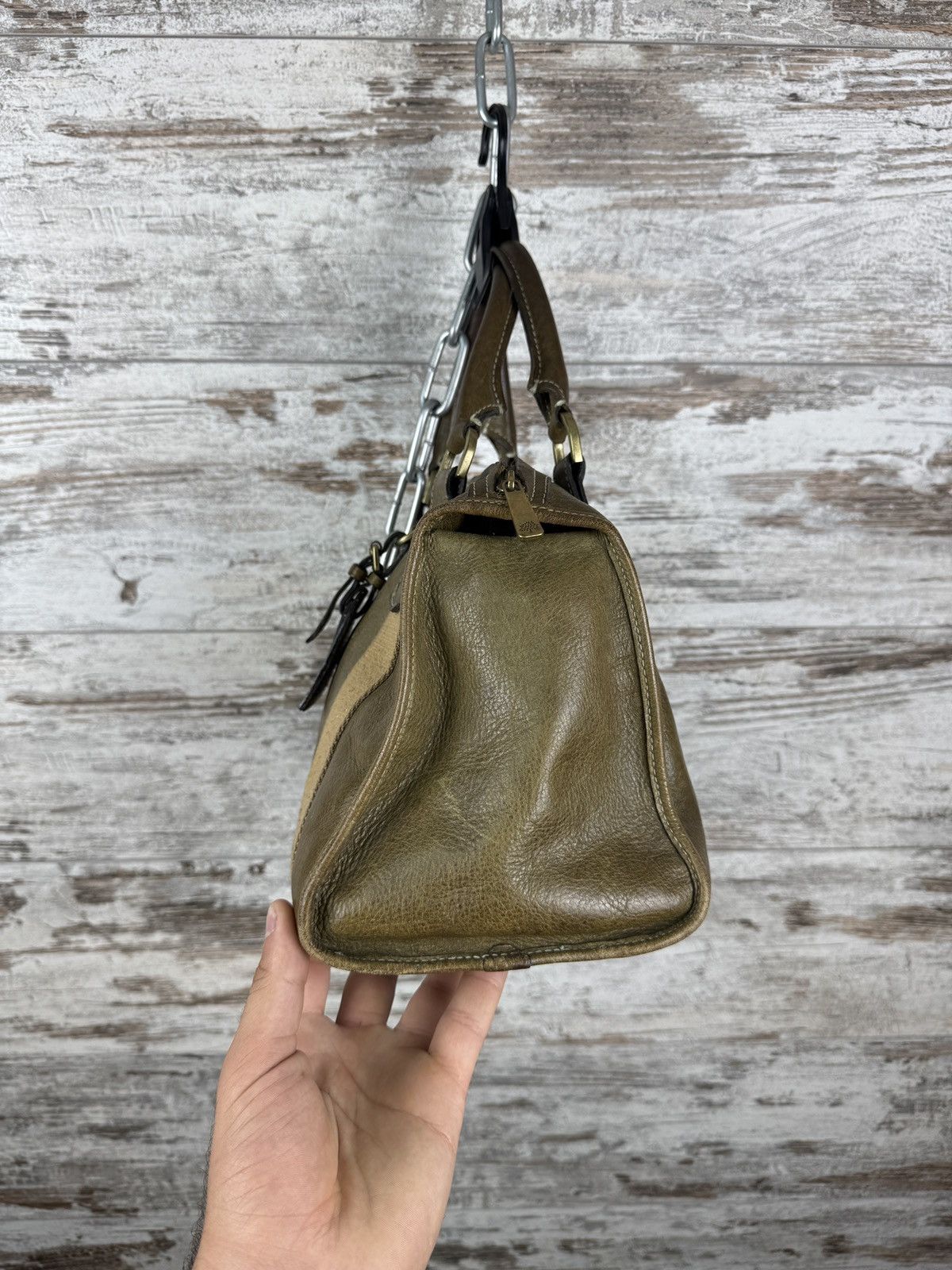 Mulberry × Vintage Women’s Mulberry bag luxury leather tote Alice Size ONE SIZE - 14 Thumbnail