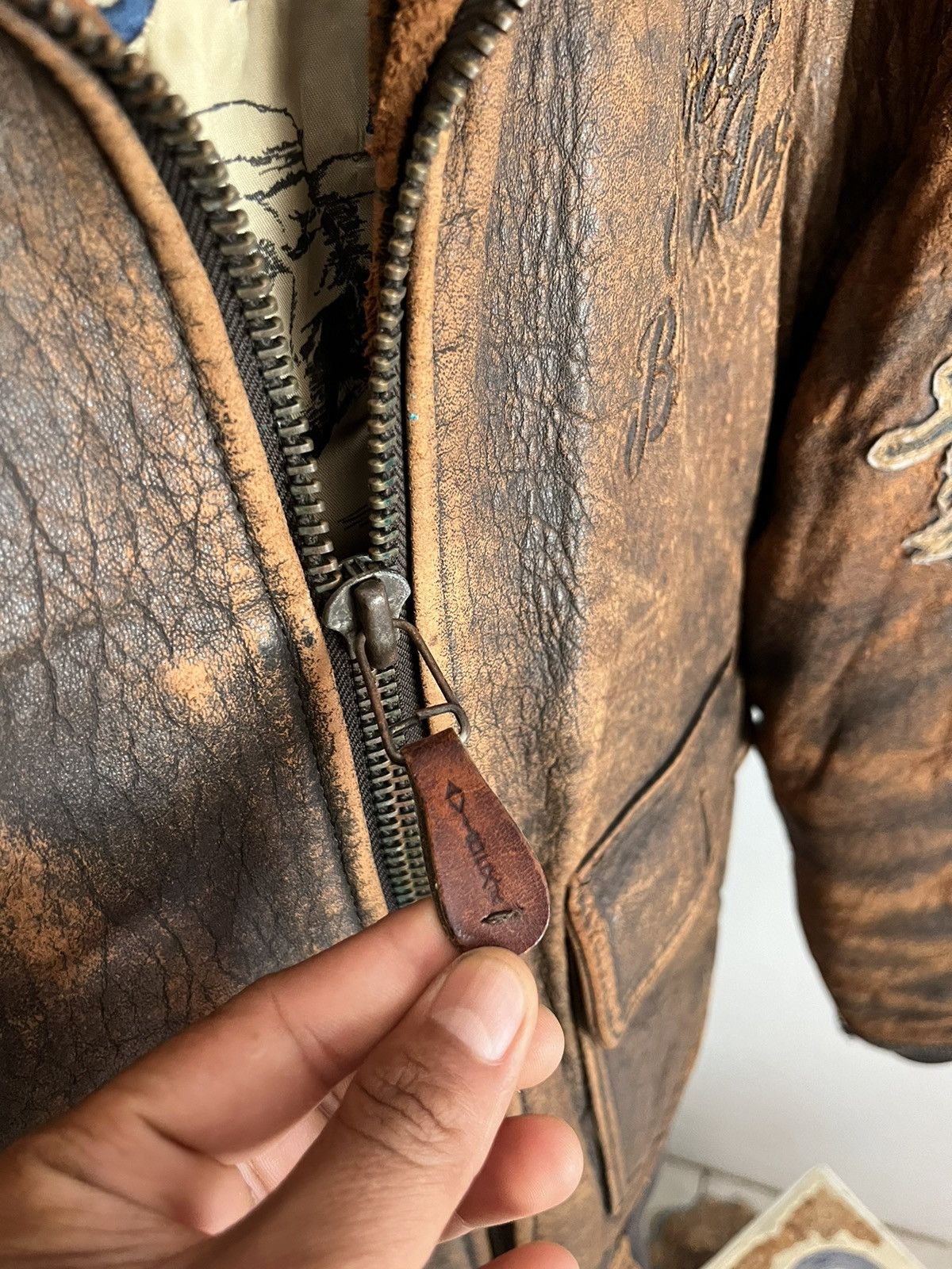 Avirex Vintage Avirex Blue Angels Fighter Pilot Jacket Size US S / EU 44-46 / 1 - 9 Thumbnail