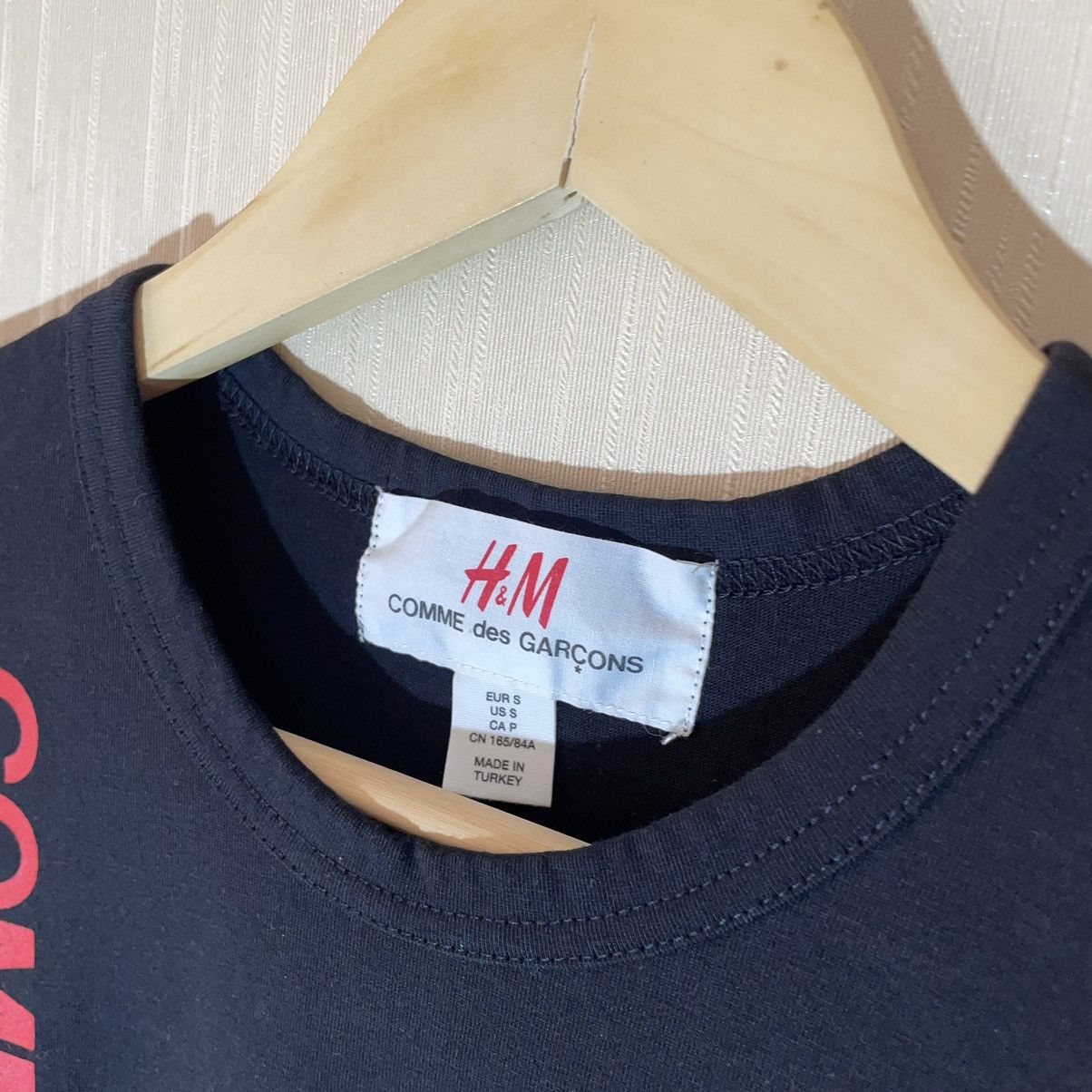 Comme des Garcons × H&M Comme des garçons x H&M streetwear Japanese T shirt Size S / US 4 / IT 40 - 4 Thumbnail