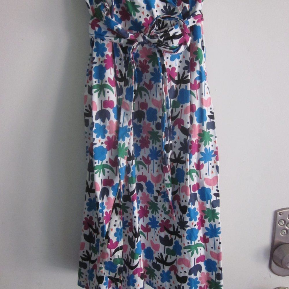 Anne Klein Anne Klein Floral Cotton Dress Size 4 Size S / US 4 / IT 40 - 13 Thumbnail