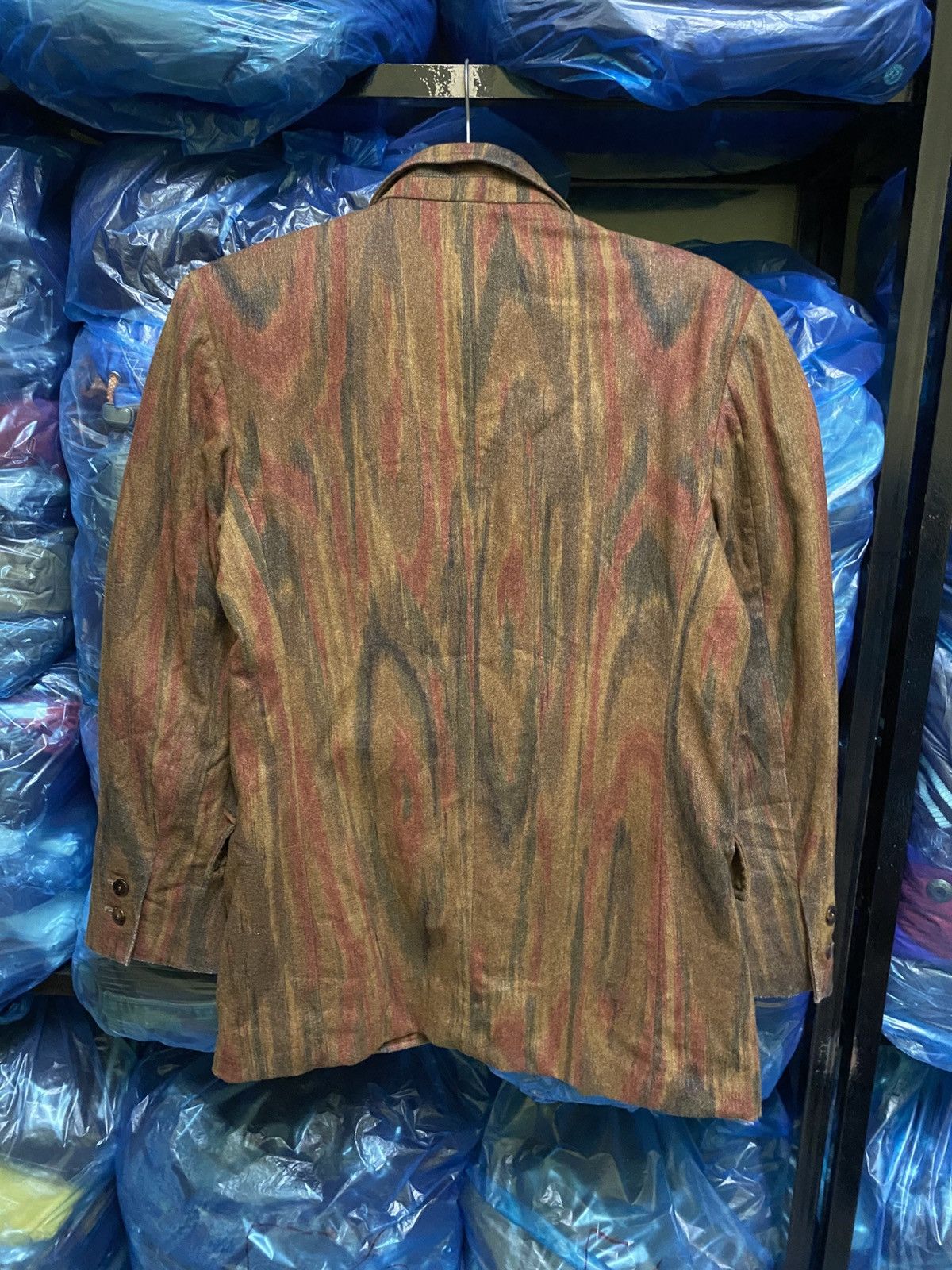 Enrico Coveri Vintage Enrico Coveri Boutique Striped Wool Blazer Italy 80s Size US M / EU 48-50 / 2 - 14 Thumbnail