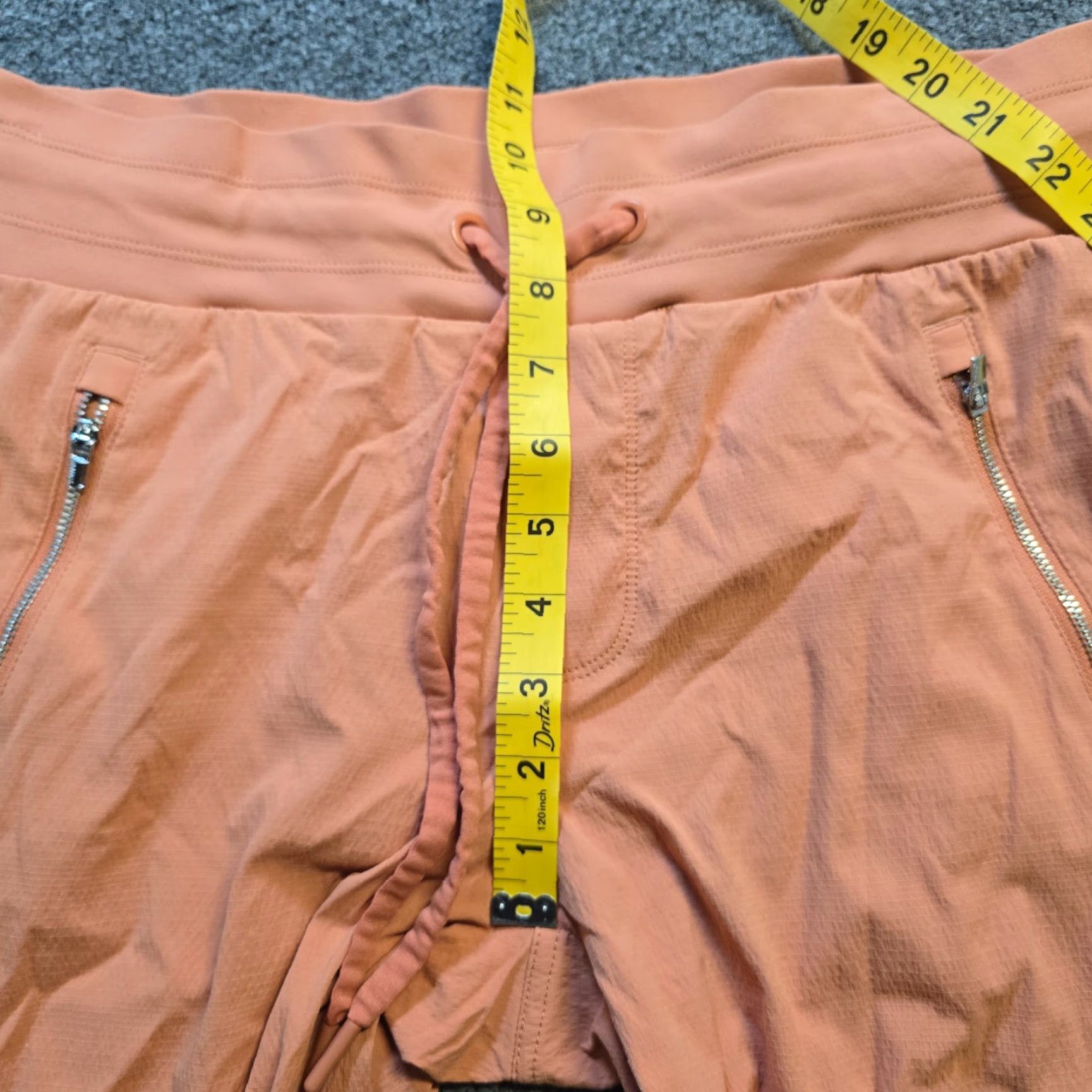 Athleta Athleta Pants Womens Size 10P Petite Orange Trekkie North Joggers Cropped Pull On Pants Size 24" / US 00 / IT 34 - 5 Thumbnail