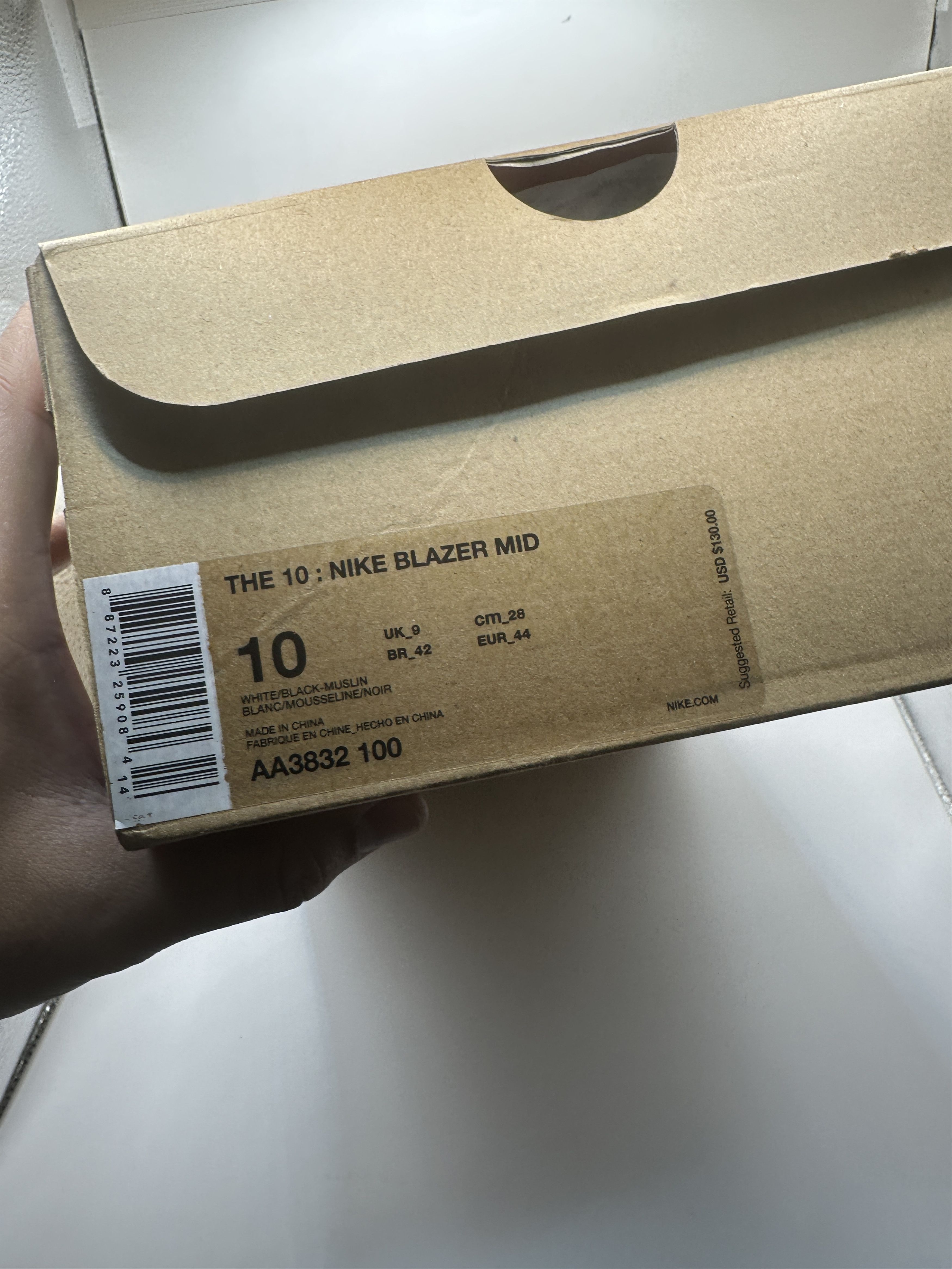 Nike × Off-White Nike Blazer Off White Size US 10 / EU 43 - 15 Thumbnail
