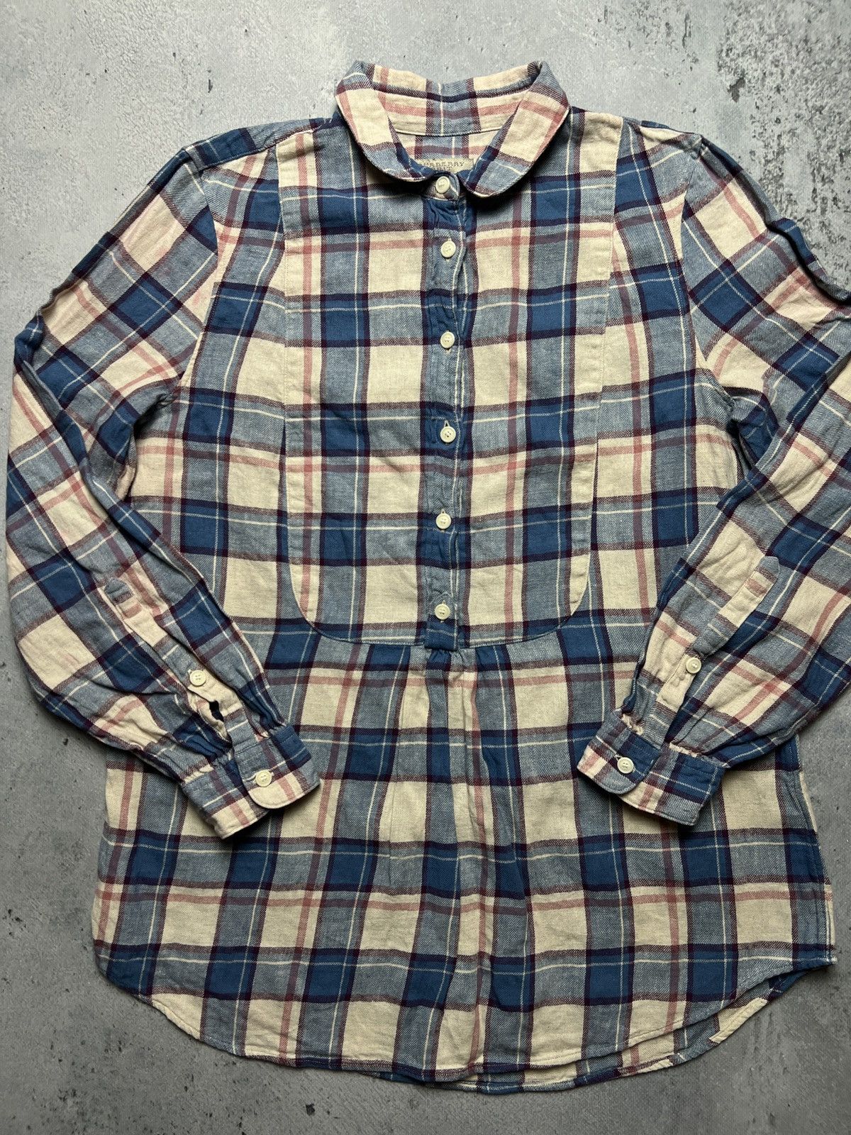 Burberry Burberry Brit Nova Check Shirt Blouses Vintage y2k Size M / US 6-8 / IT 42-44 - 5 Thumbnail