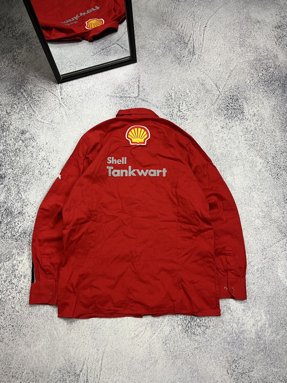 Ferrari Ferrari Scuderia F1 Shell Marlboro Racing Button Up Shirt Size US XXL / EU 58 / 5 - 9 Thumbnail