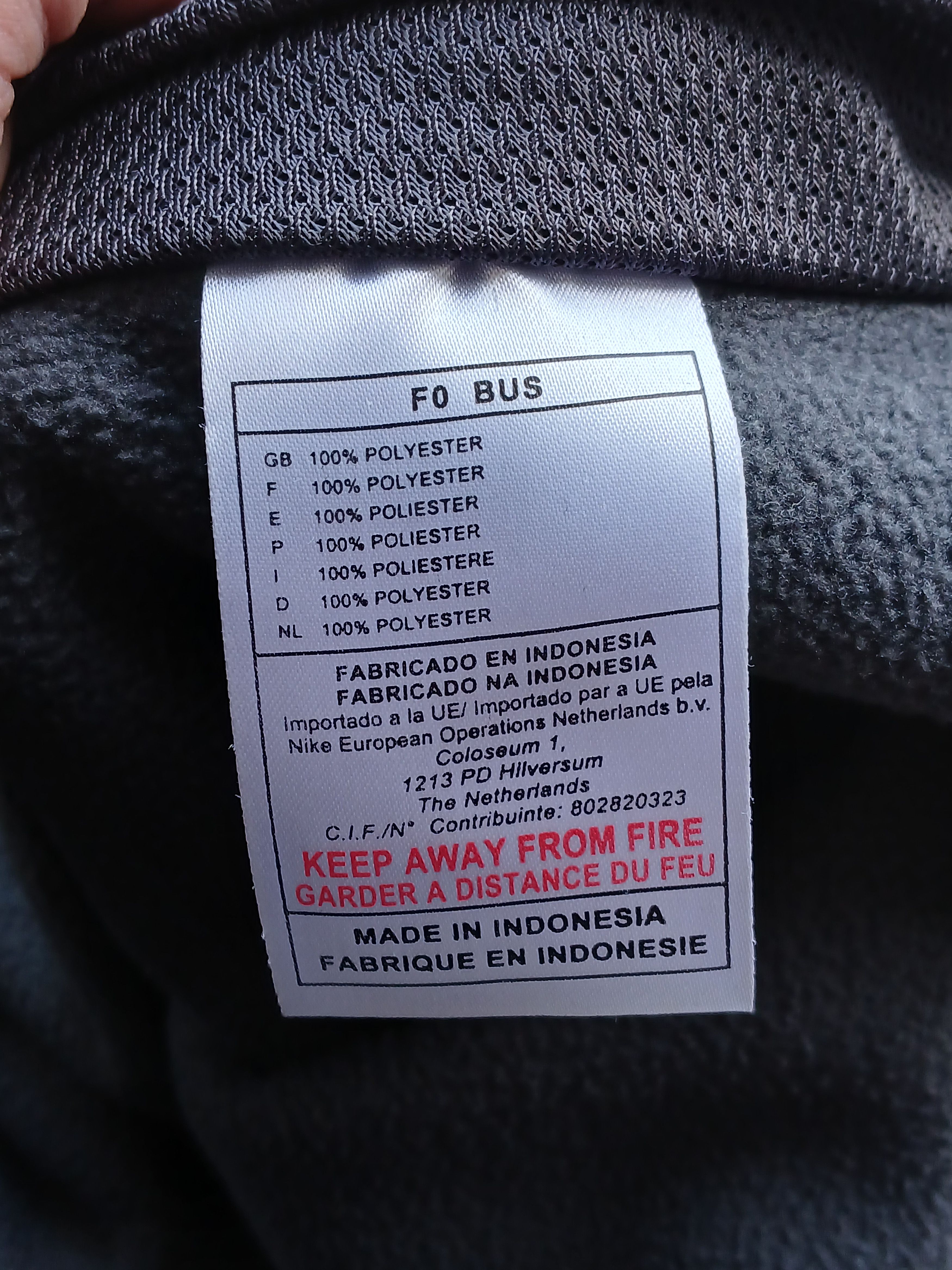 Nike × Vintage Vintage Nike Fleece Sweatshirt Size US XL / EU 56 / 4 - 10 Thumbnail