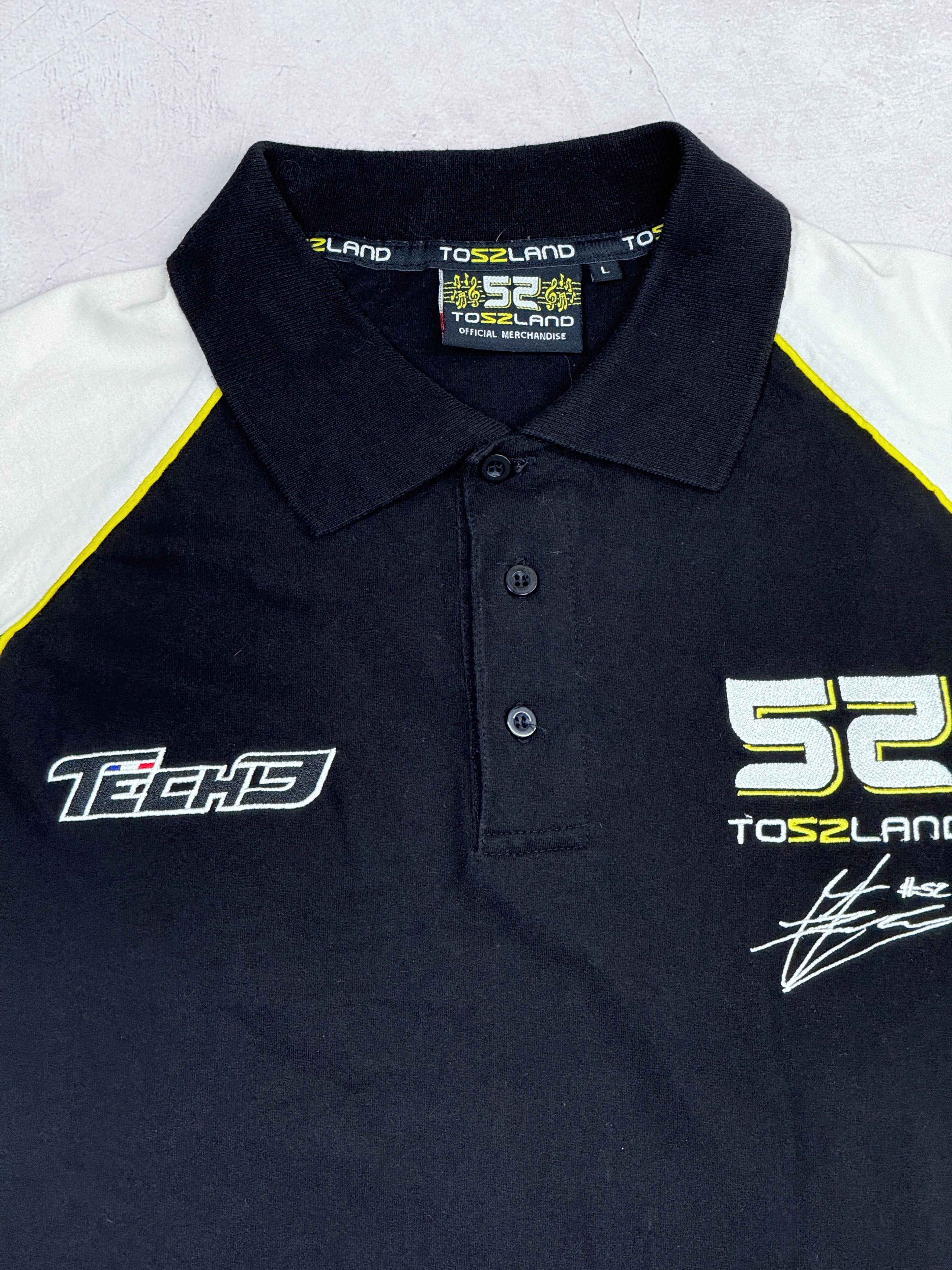 Other 2009 James Toseland 52 Polo T-Shirt Tech3 Motul MotoGP Size US M / EU 48-50 / 2 - 8 Thumbnail