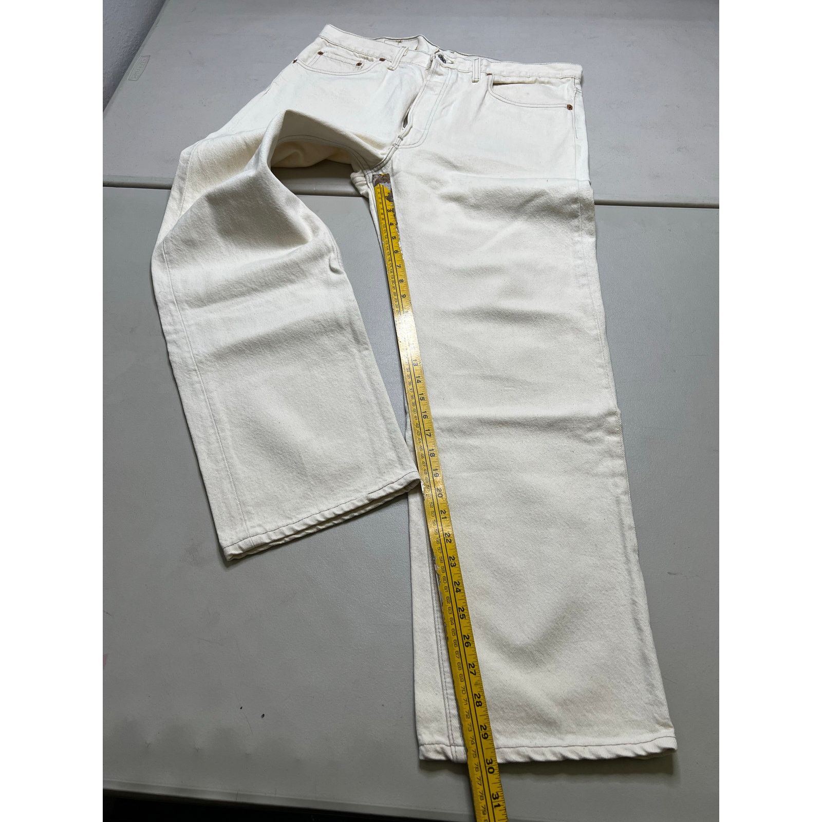 Levi's Levis 501 Vintage 90s USA XX Straight Leg 38x30 Act 36x30 Size US 38 / EU 54 - 6 Thumbnail