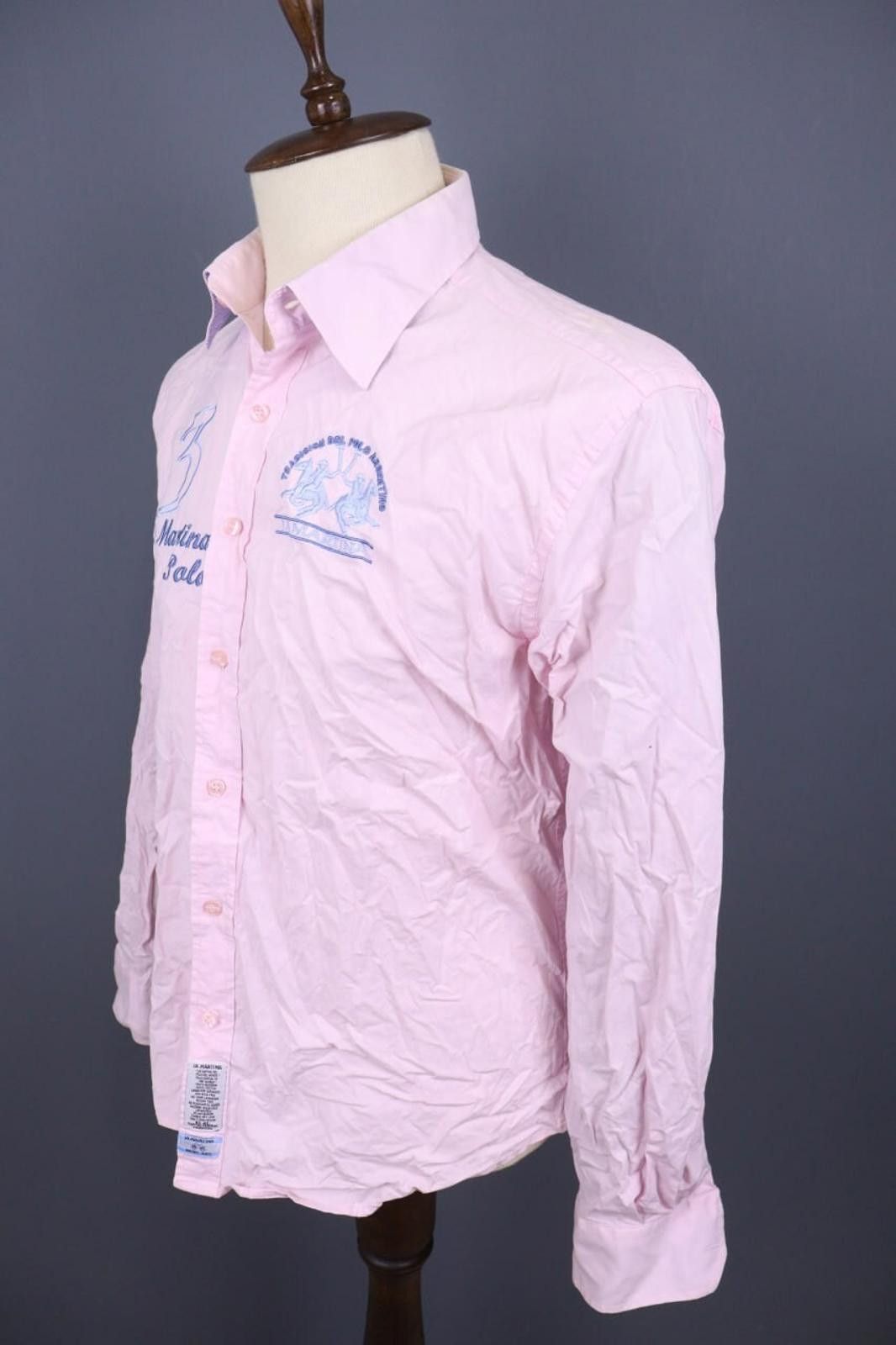 La Martina La Martina Buenos Aires Pink Polo #3 Button Shirt Size XXL Size US XXL / EU 58 / 5 - 8 Thumbnail