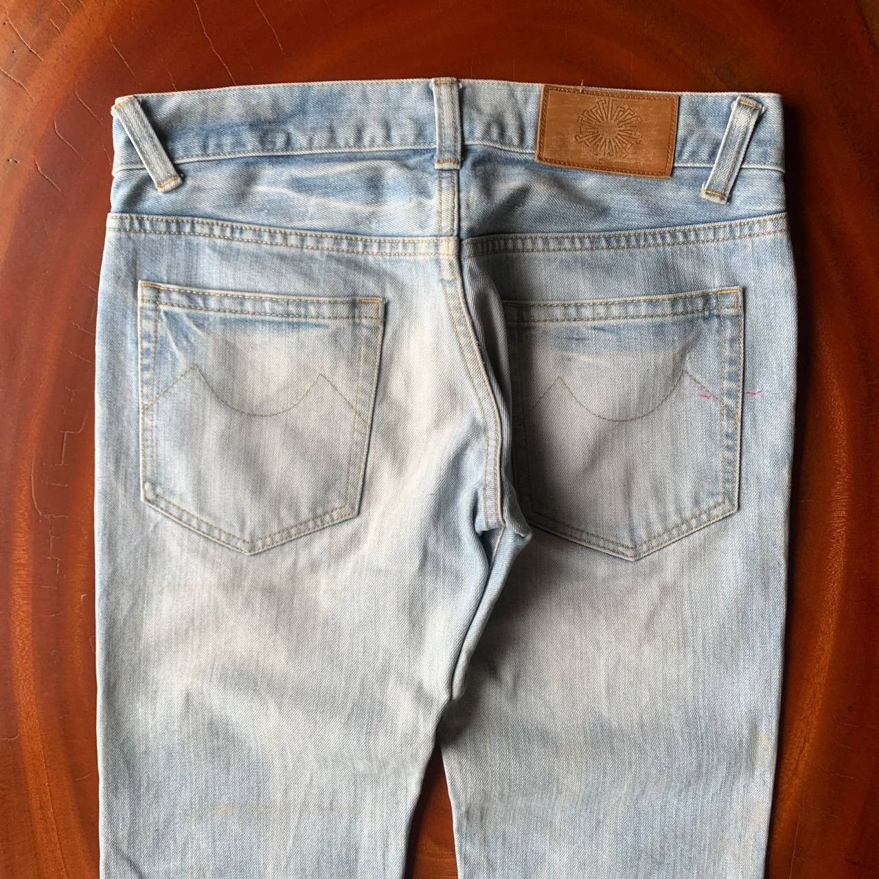 Tornado Mart 💥Archival💥 Flare Vintage Tornado Mart Light Blue Denim Pants Size US 31 - 4 Thumbnail