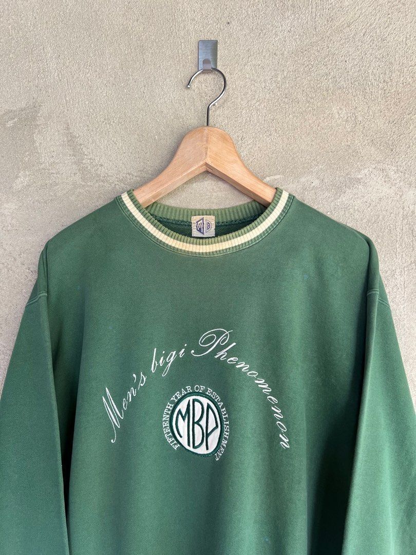 BIGI Mens Bigi Small Logo Sweatshirt Size US M / EU 48-50 / 2 - 3 Thumbnail