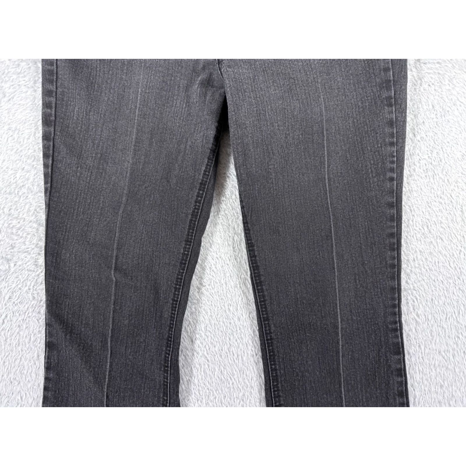 Nine West Nine West Bootcut Jeans Women 10 Black Denim Regular Fit 31x29 Size 32" / US 10 / IT 46 - 3 Thumbnail