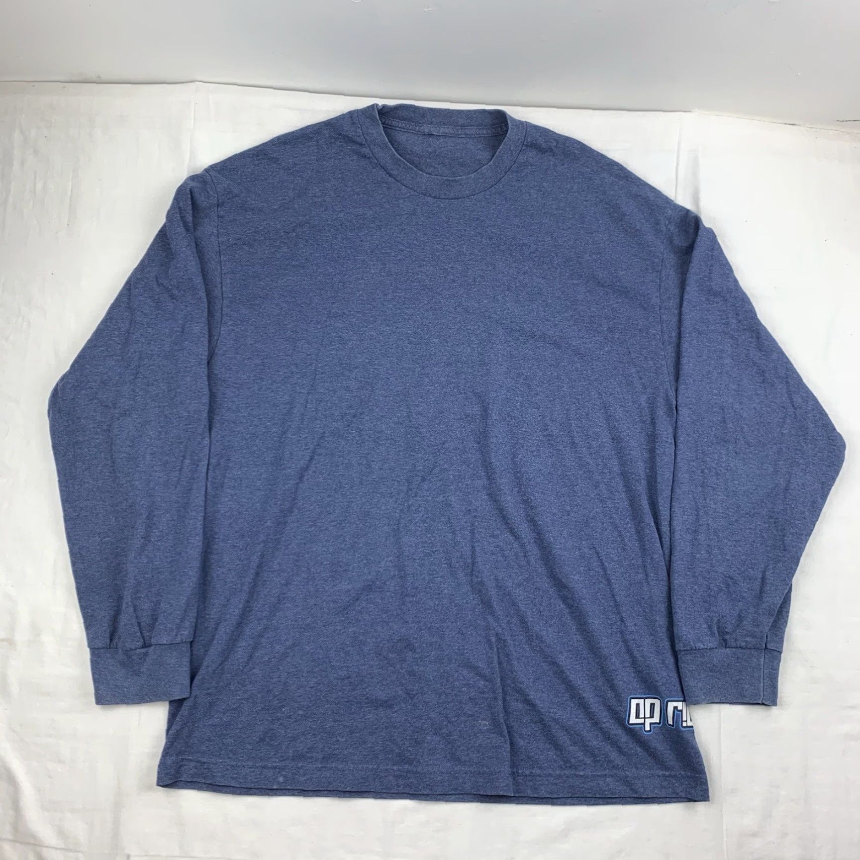 Ocean Pacific VINTAGE Ocean Pacific Long Sleeve Shirt Mens Large Blue Grunge Y2K Surf 90s Op Riding Co Crew Neck Modern Fit Size US L / EU 52-54 / 3 - 3 Thumbnail