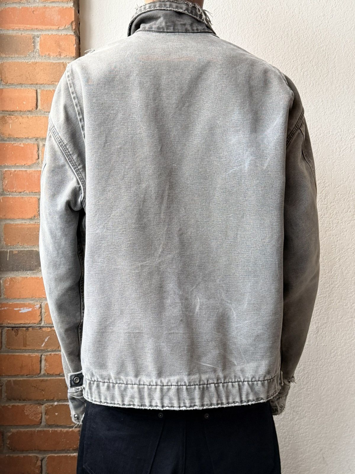 Carhartt Carhartt Distressed Work Wear Jacket Size US XL / EU 56 / 4 - 3 Thumbnail