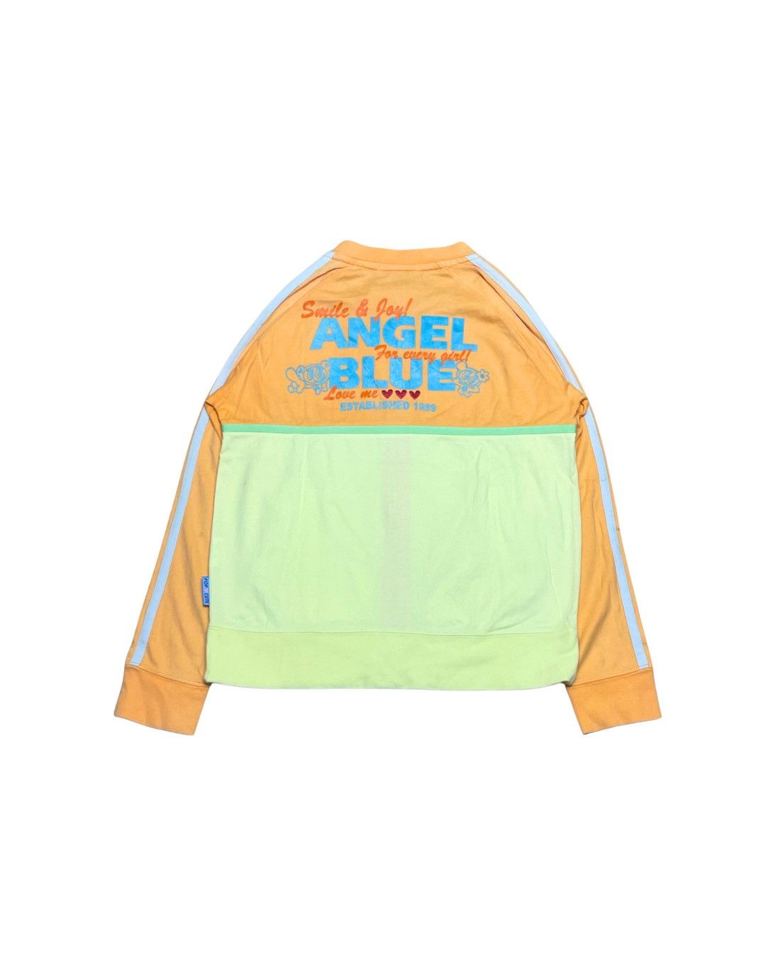Angel Blue Angel Blue Japan Big Graphic Two-Tone Track Jacket Neon Size XS / US 0-2 / IT 36-38 - 2 Thumbnail