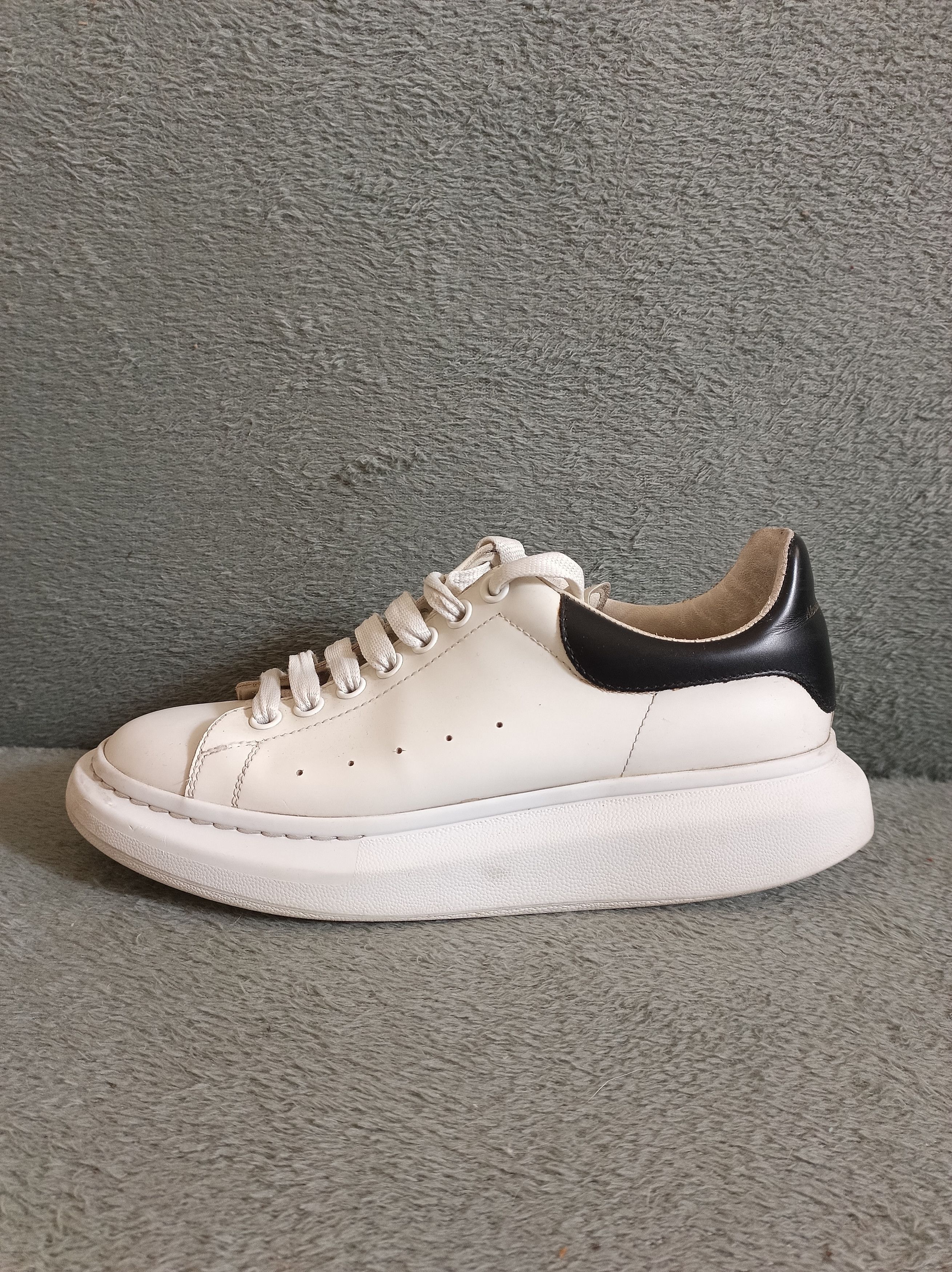 Alexander McQueen Alexander McQueen Oversized Leather Sneakers EU41 Size US 7.5 / EU 40-41 - 1 Thumbnail