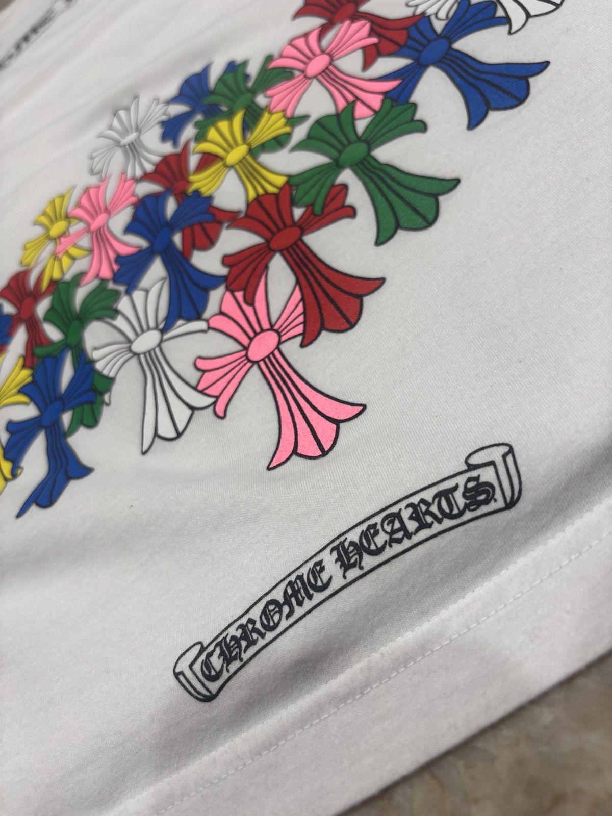 Chrome Hearts MultiColor Cross XXL Chrome Hearts Long Sleeve Size US XXL / EU 58 / 5 - 2 Thumbnail