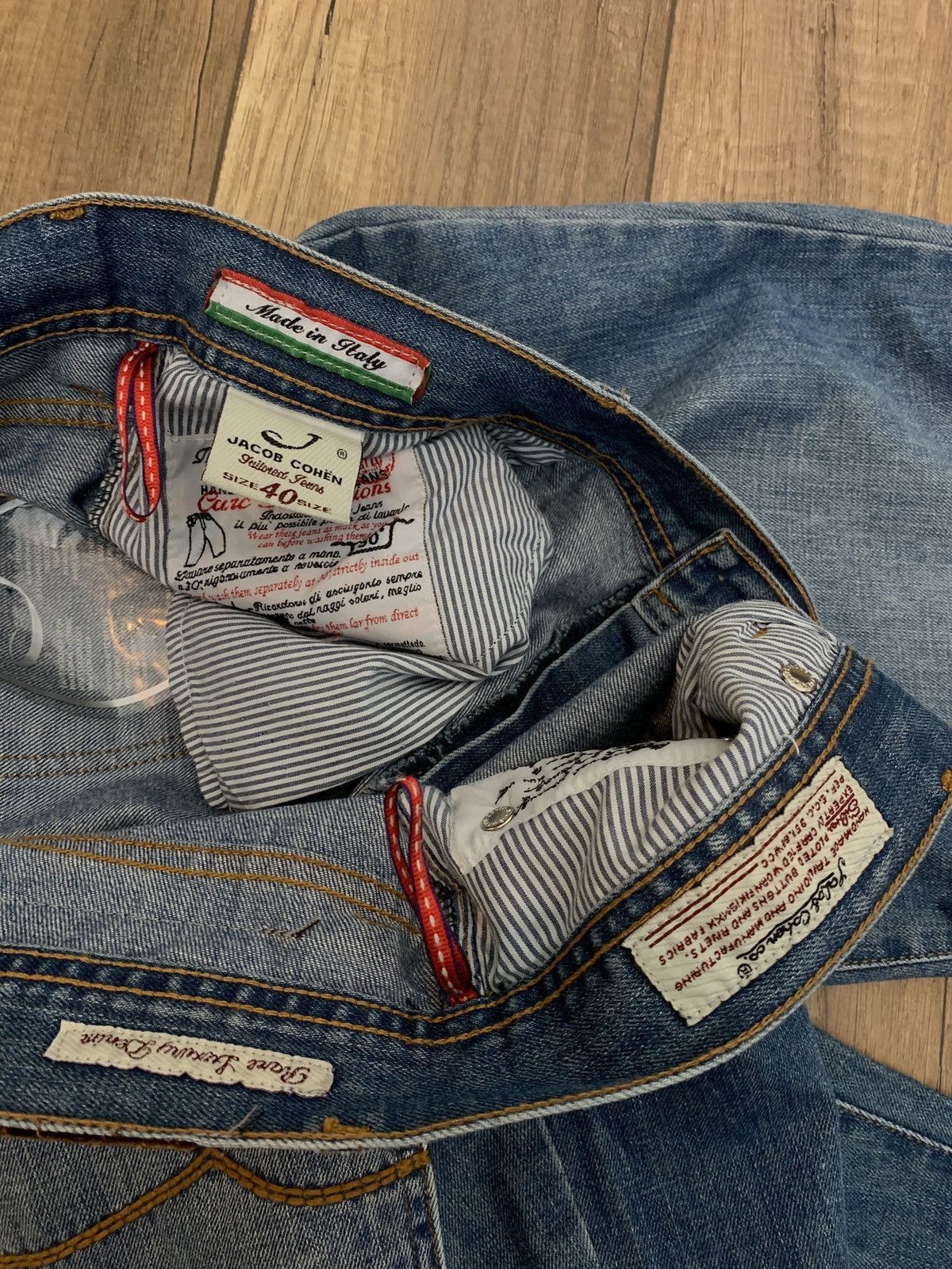 Jacob Cohen Jacob Cohen Handmade Italian Denim Jeans Pants Size US 40 / EU 56 - 6 Thumbnail