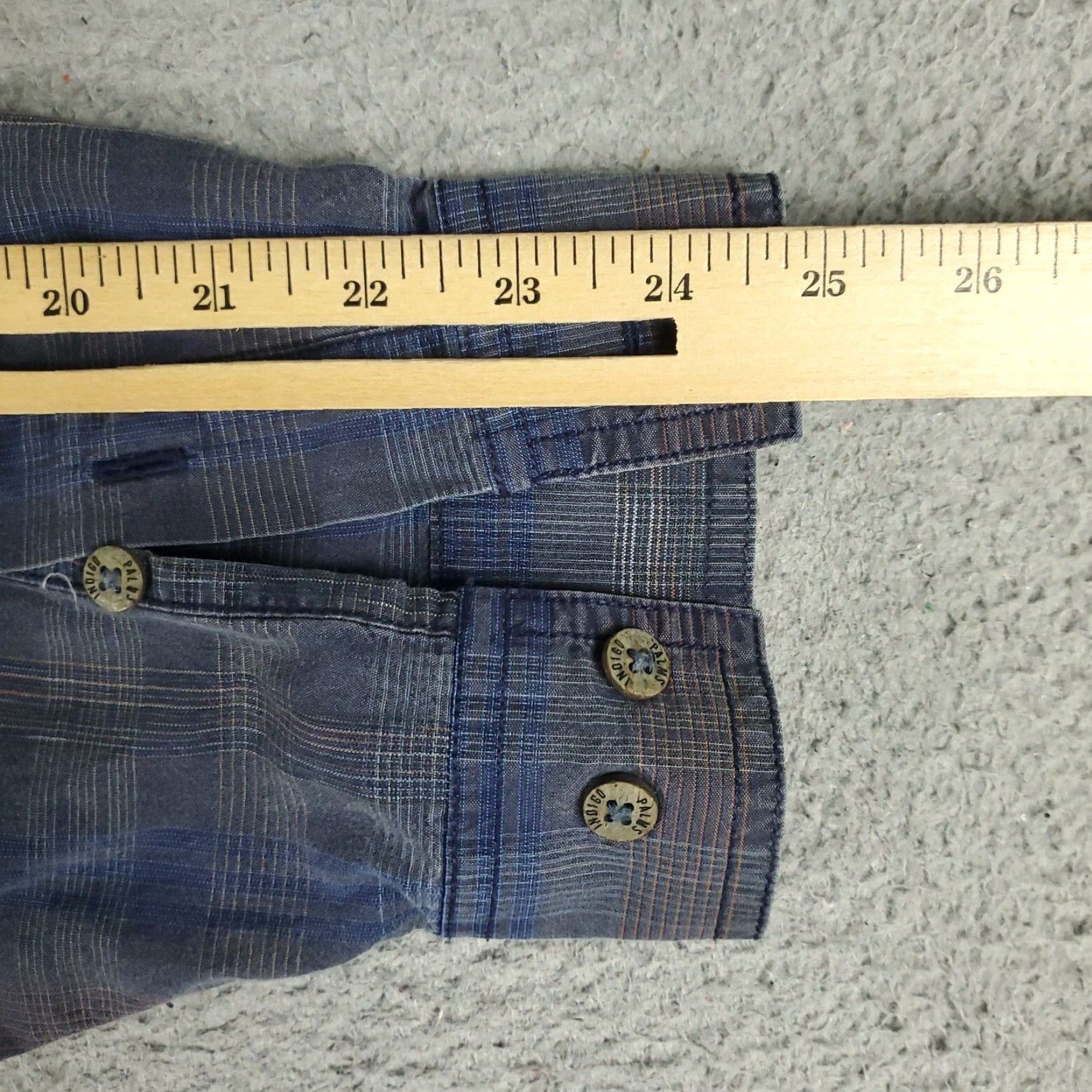 Tommy Bahama Tommy Bahama Blue Plaid Button-Up Shirt Mens Medium Long Sleeve Casual Size US M / EU 48-50 / 2 - 6 Thumbnail