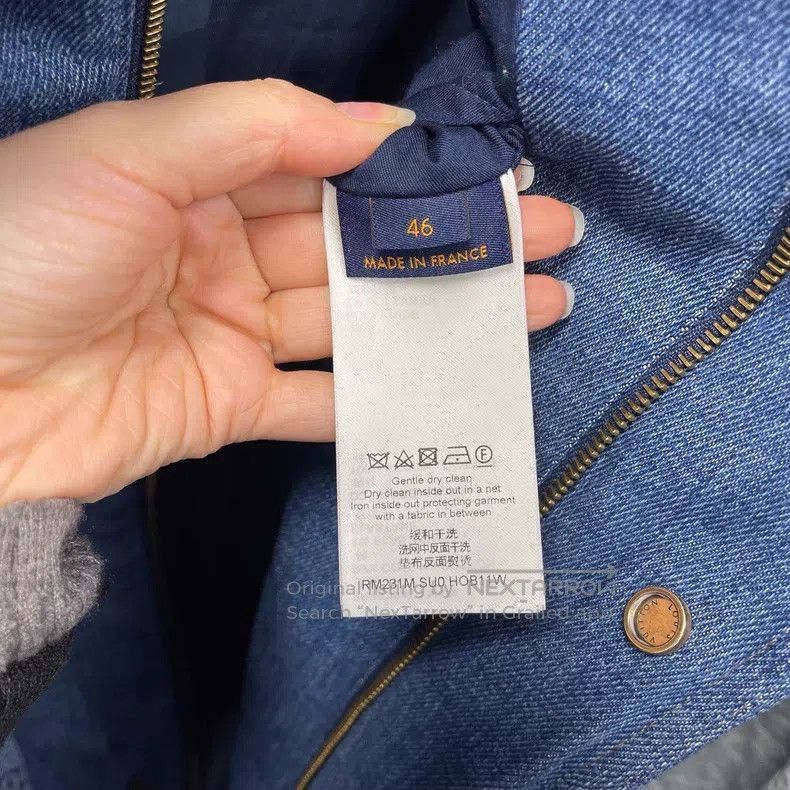 Louis Vuitton Louis Vuitton Pocket logo denim cotton jacket Size US S / EU 44-46 / 1 - 5 Thumbnail