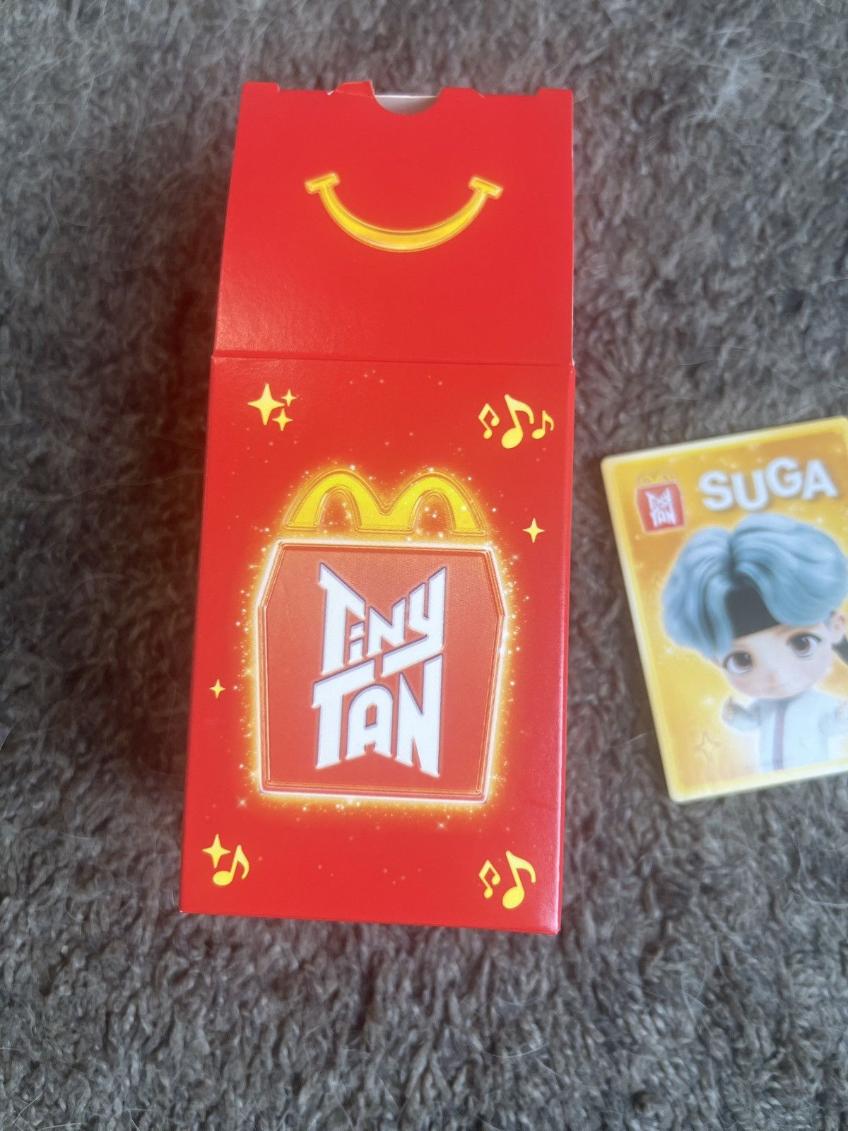 Hypebeast 2025 McDonald’s TinyTAN Suga Figure Size ONE SIZE - 7 Thumbnail
