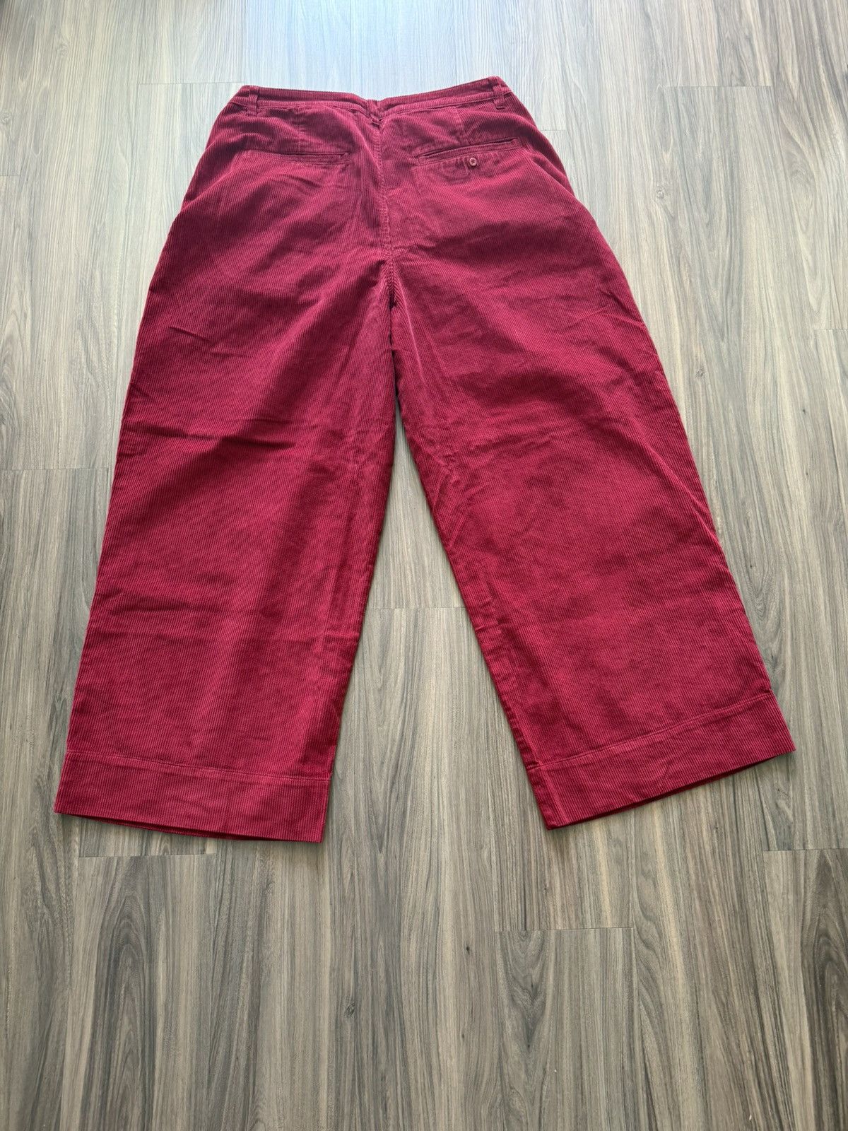 Drew House Drew House Corduroy Pants Burgandy Wide Leg Smiley Size 36 Size US 32 / EU 48 - 5 Thumbnail
