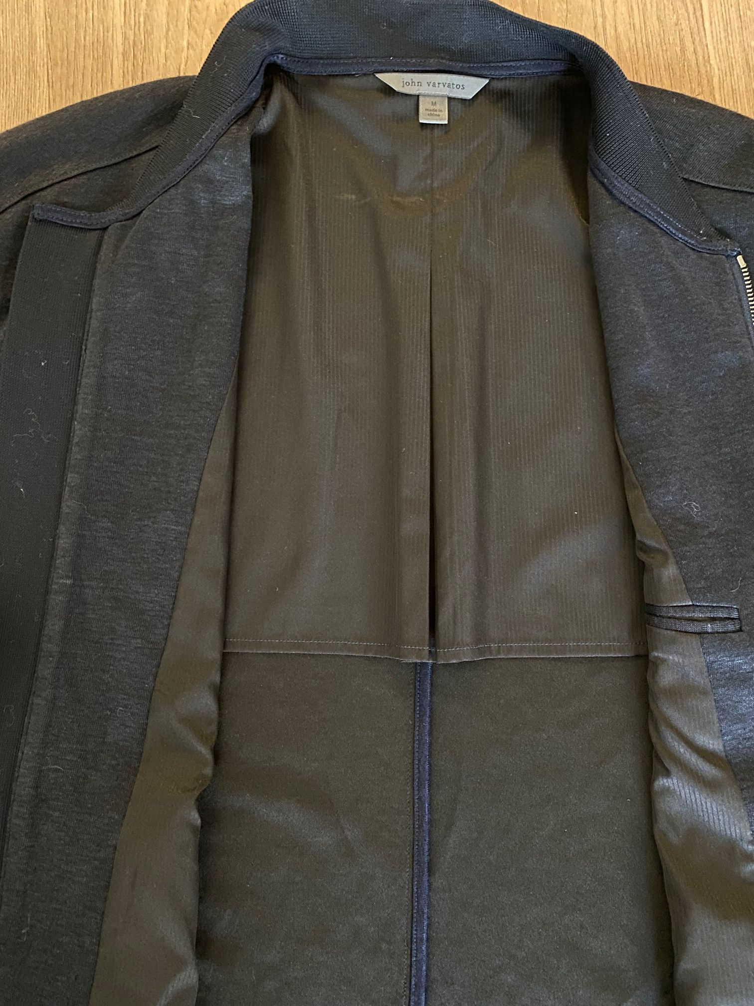 John Varvatos John Varvatos Linen Blend Bomber Size US M / EU 48-50 / 2 - 4 Thumbnail