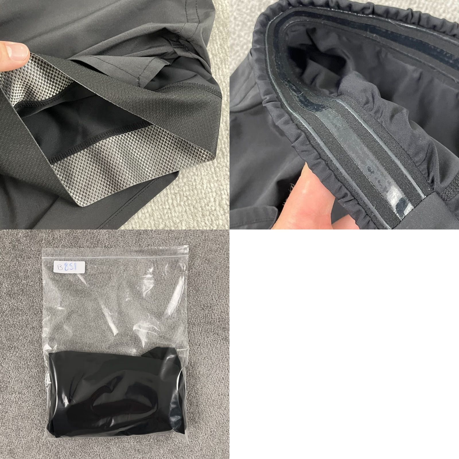 Ten Thousand Ten Thousand Fight Shorts Mens Medium 7" Black Lined Gym Training Grippy Waist Stretch Breathable Elastic Waist Regular Fit Casual Sports Workout Size US 31 - 8 Thumbnail